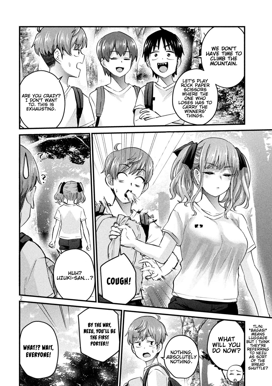 Gyaru Sensei Chapter 12 page 3 - Chapter 12: Gal-Sen and The Hot Springs