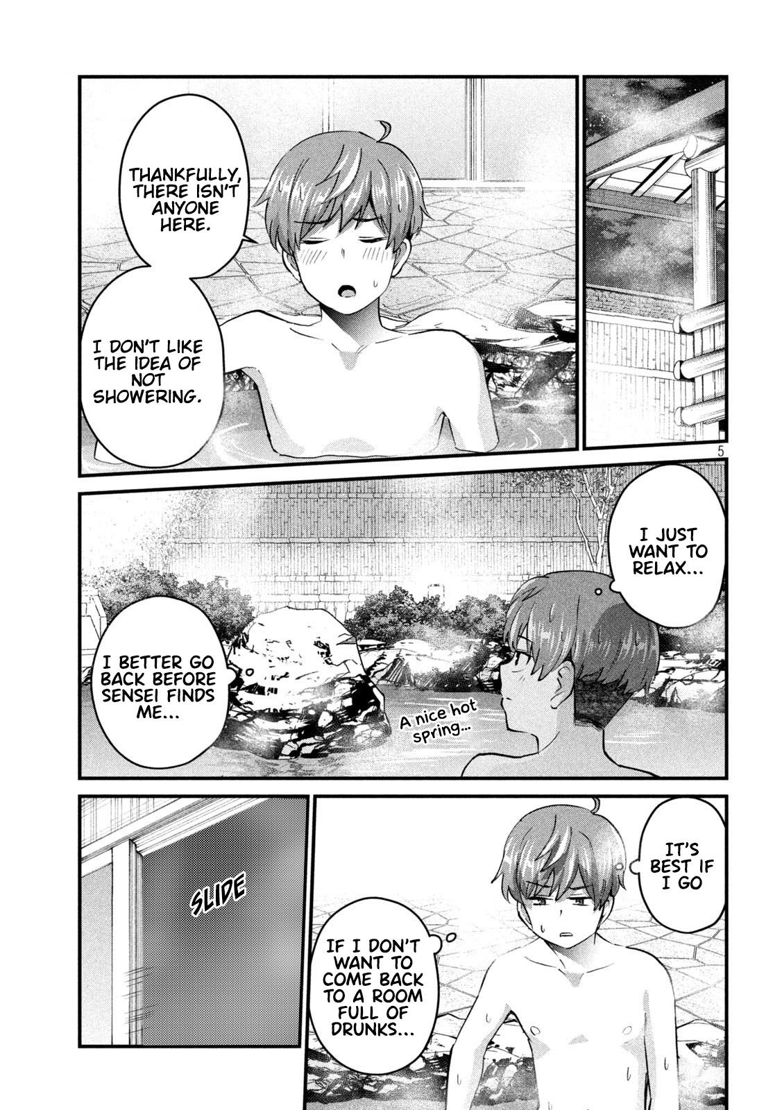 Gyaru Sensei Chapter 12 page 6 - Chapter 12: Gal-Sen and The Hot Springs