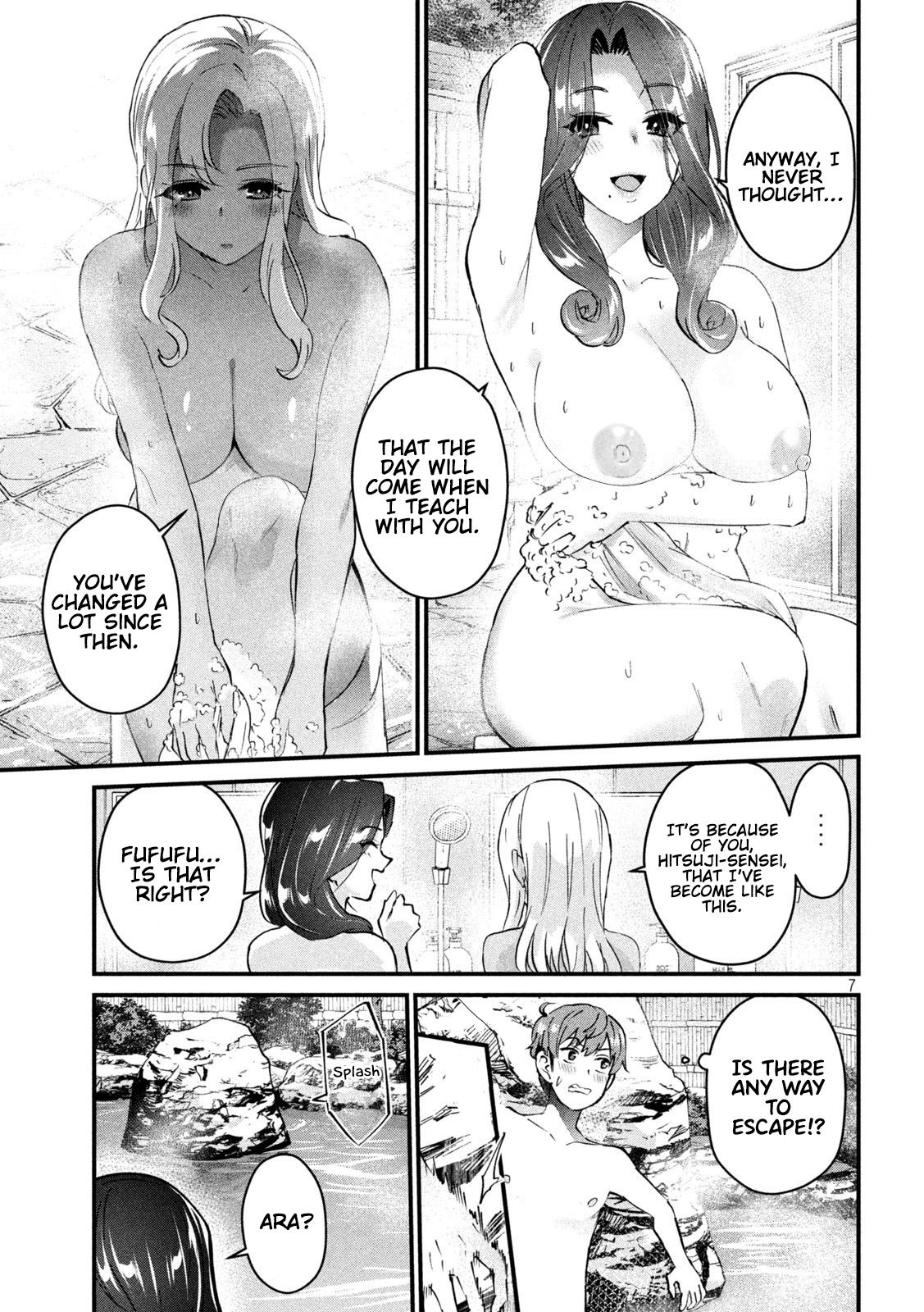 Gyaru Sensei Chapter 12 page 8 - Chapter 12: Gal-Sen and The Hot Springs