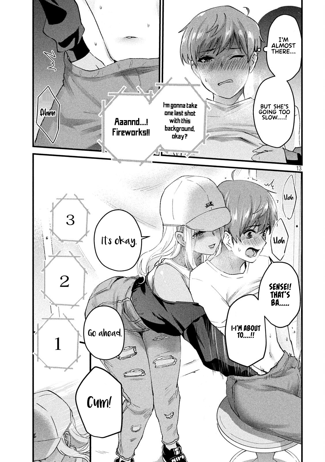 Gyaru Sensei Chapter 16 page 14 - Chapter 16: Being Alone With Gal-Sen