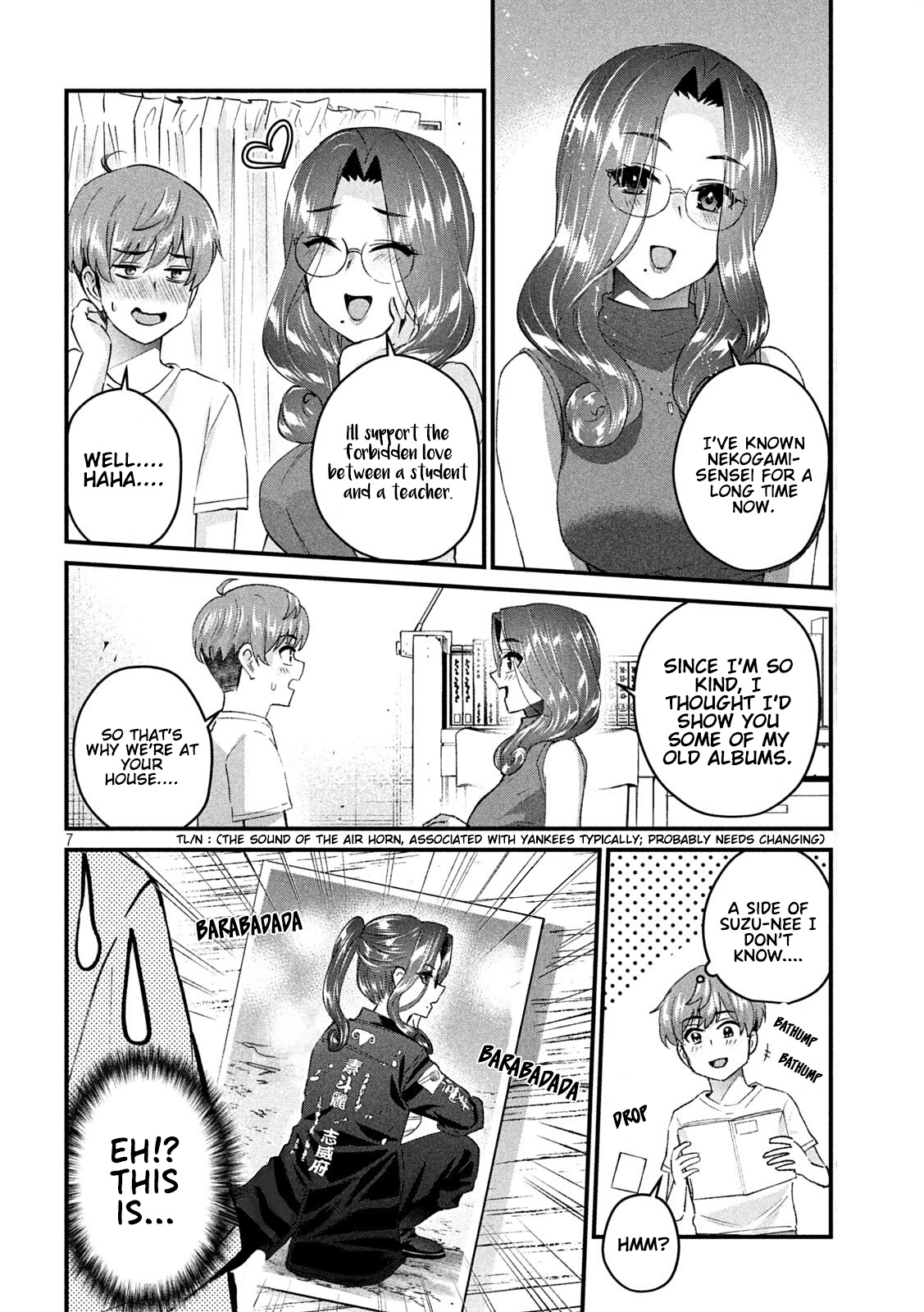 Gyaru Sensei Chapter 17 page 8 - Chapter 17: Mama-sen and Memories