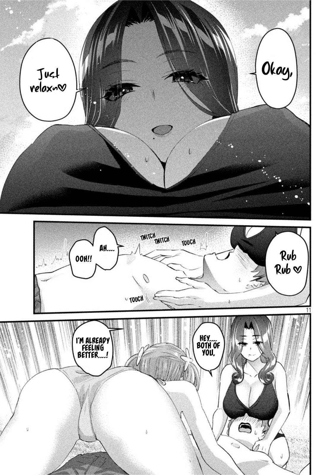 Gyaru Sensei Chapter 19 page 12 - Chapter 19: Gyaru-Sen and Free Diving