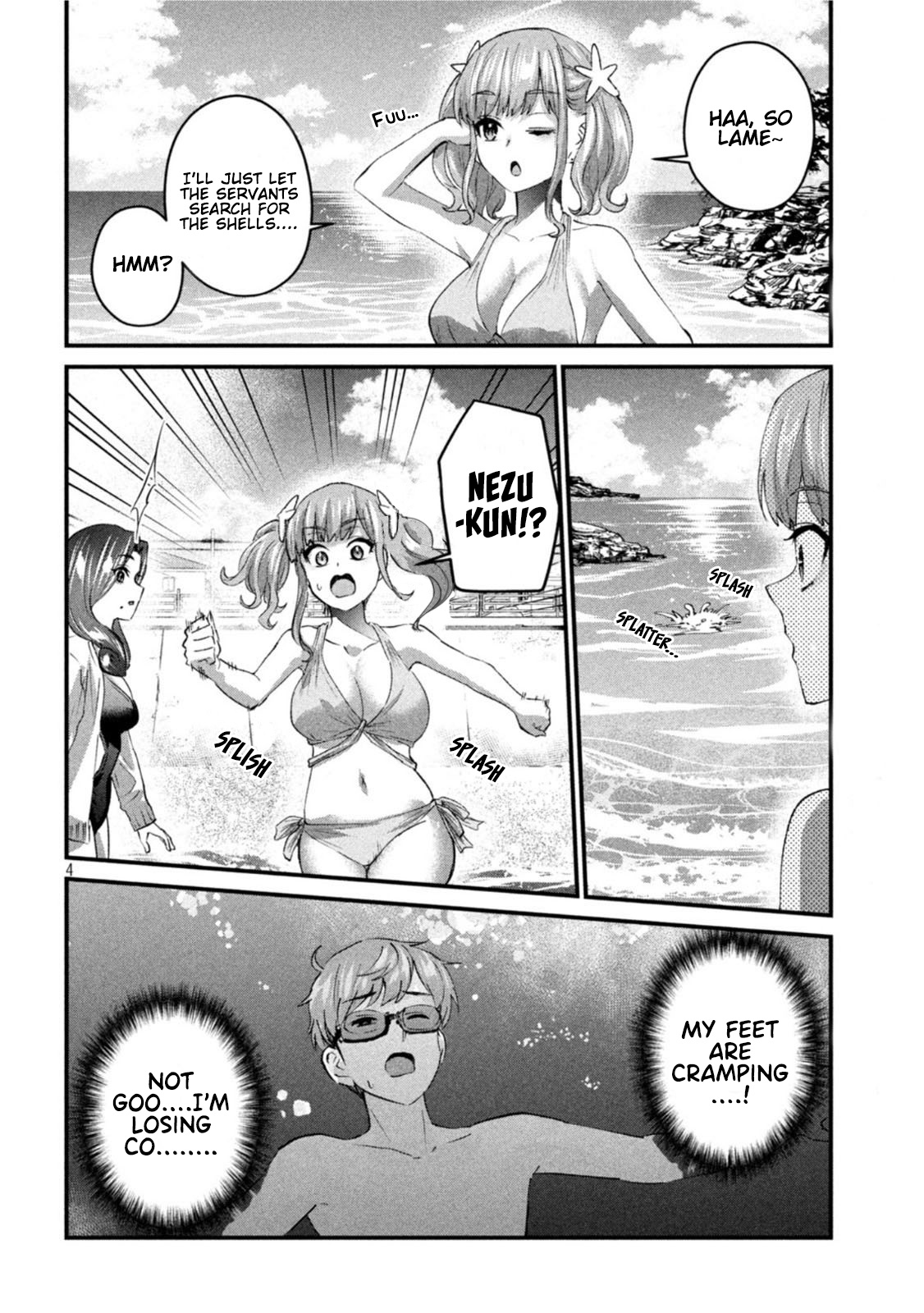 Gyaru Sensei Chapter 19 page 5 - Chapter 19: Gyaru-Sen and Free Diving