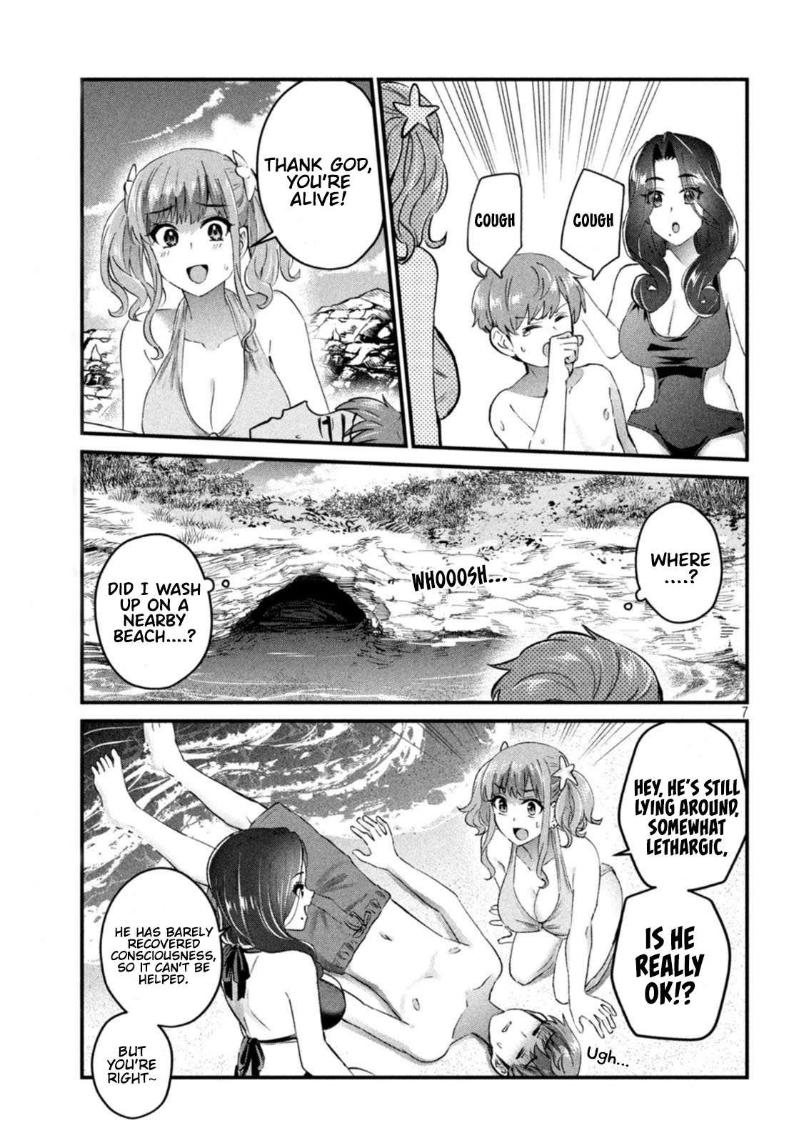 Gyaru Sensei Chapter 19 page 8 - Chapter 19: Gyaru-Sen and Free Diving