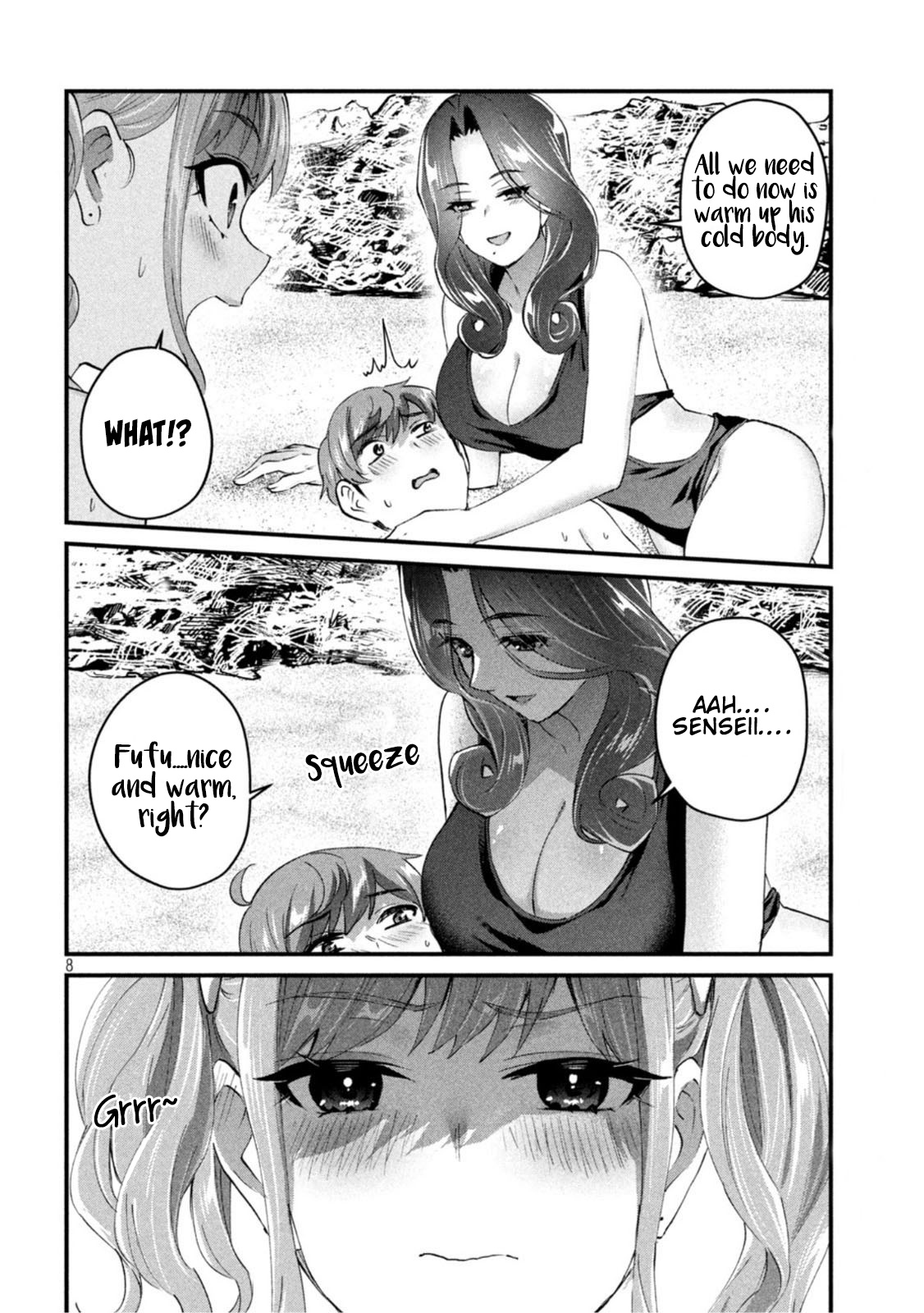 Gyaru Sensei Chapter 19 page 9 - Chapter 19: Gyaru-Sen and Free Diving