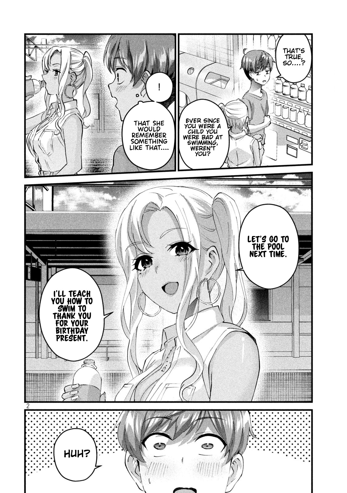 Gyaru Sensei Chapter 21 page 3 - Chapter 21: Gyaru-Sen and Swimming Class