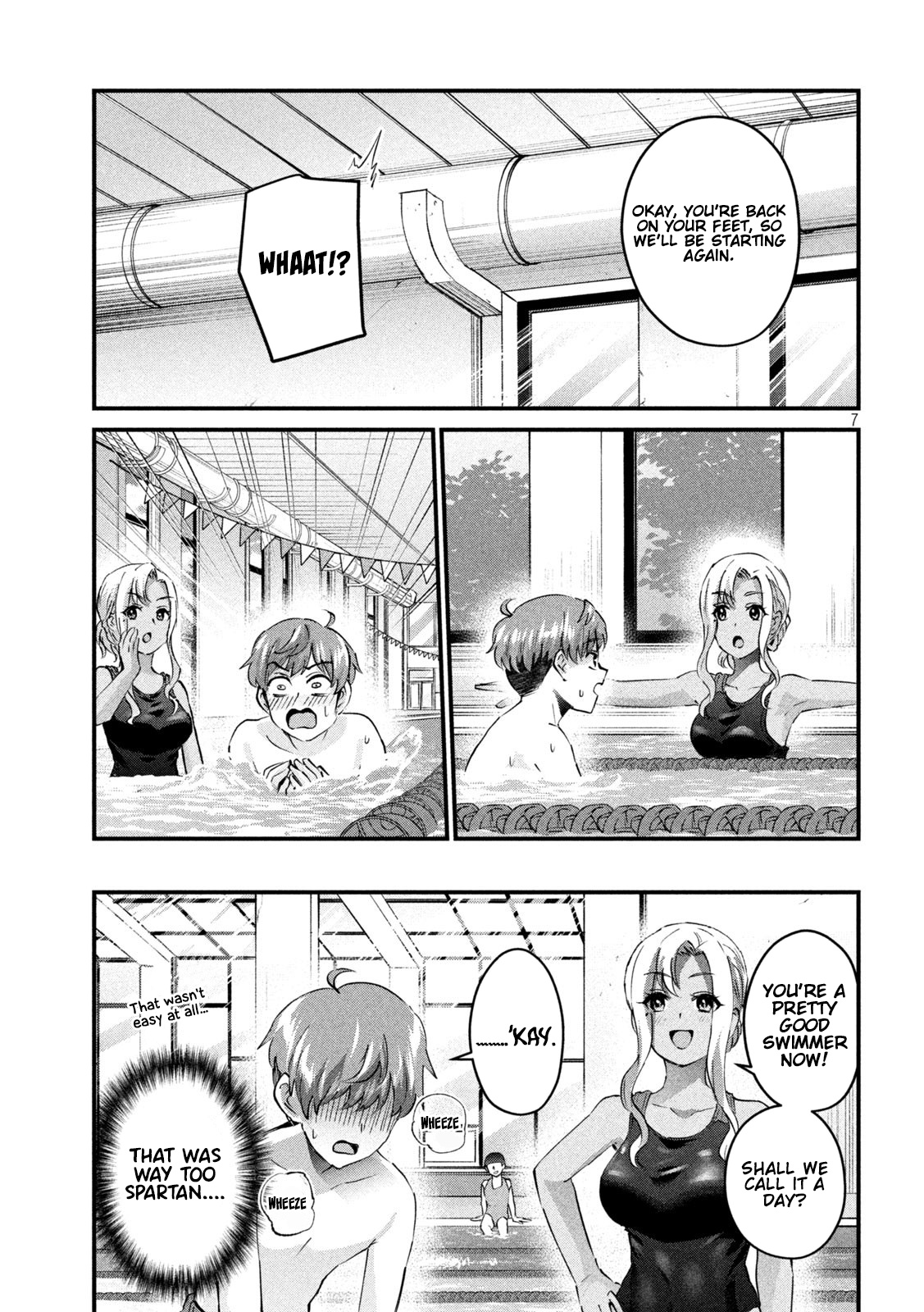 Gyaru Sensei Chapter 21 page 8 - Chapter 21: Gyaru-Sen and Swimming Class
