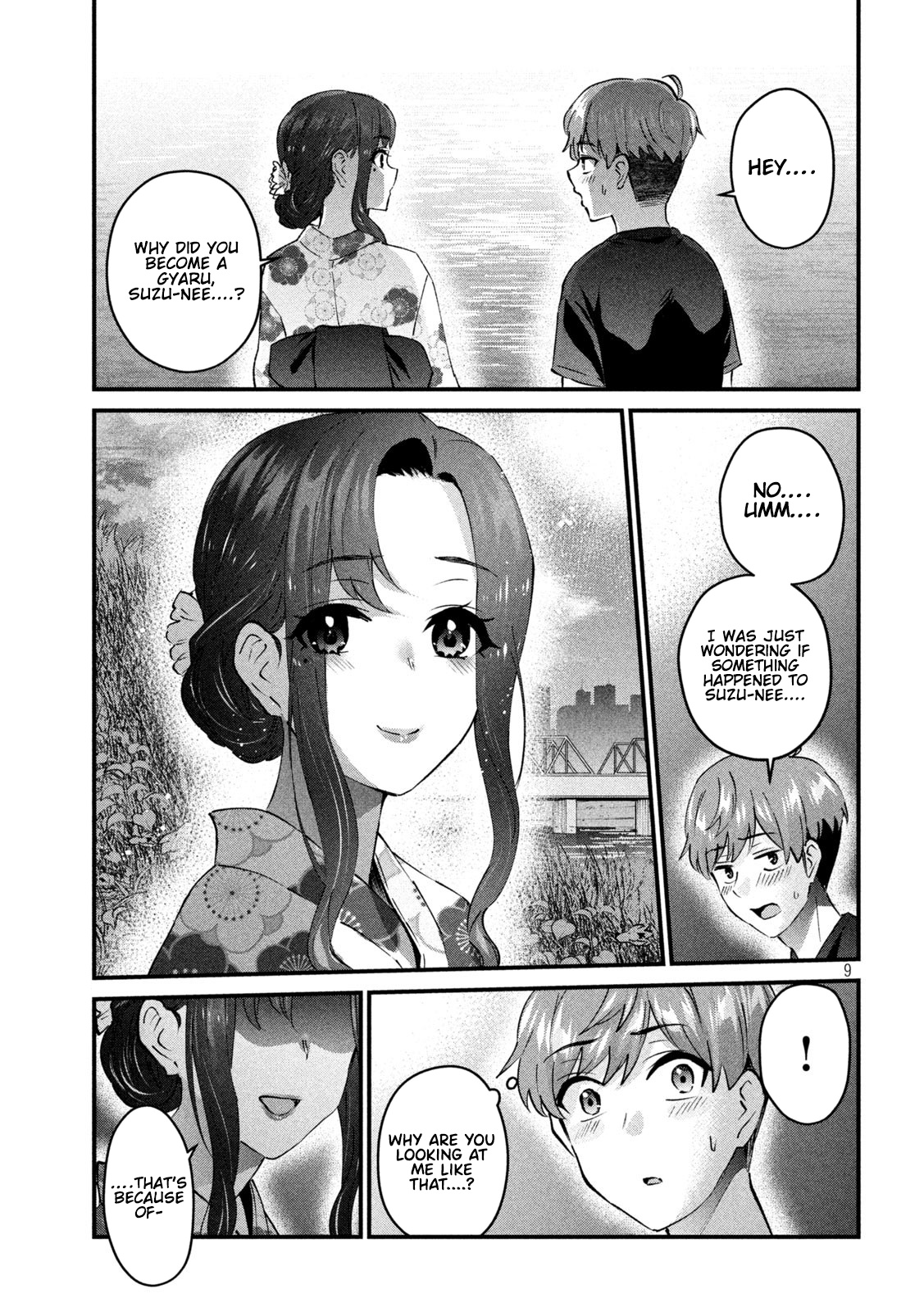 Gyaru Sensei Chapter 22 page 10 - Chapter 22: Gyaru-Sen and Fireworks
