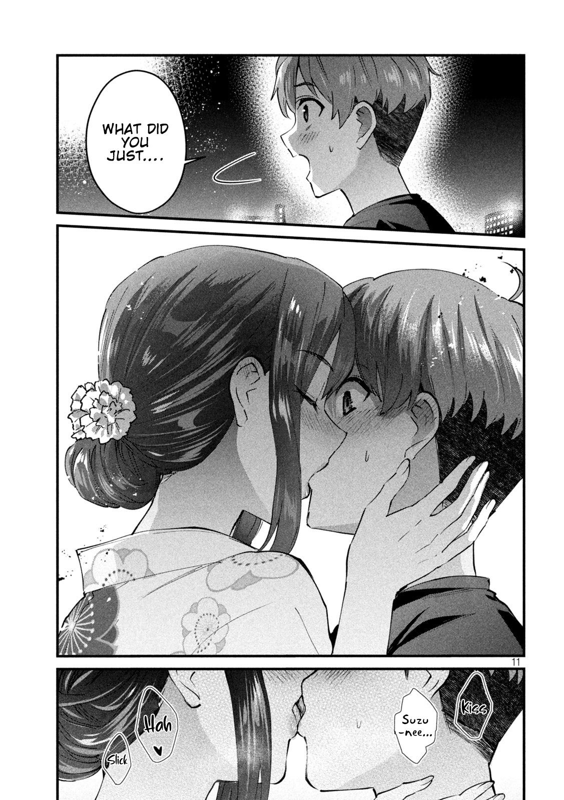 Gyaru Sensei Chapter 22 page 12 - Chapter 22: Gyaru-Sen and Fireworks