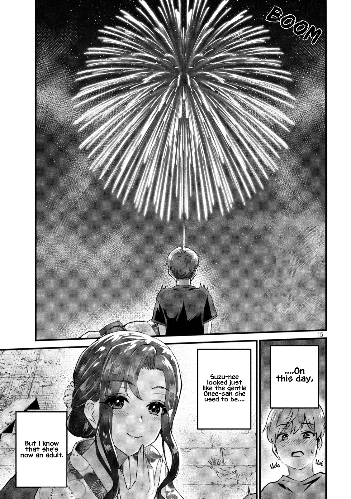 Gyaru Sensei Chapter 22 page 16 - Chapter 22: Gyaru-Sen and Fireworks