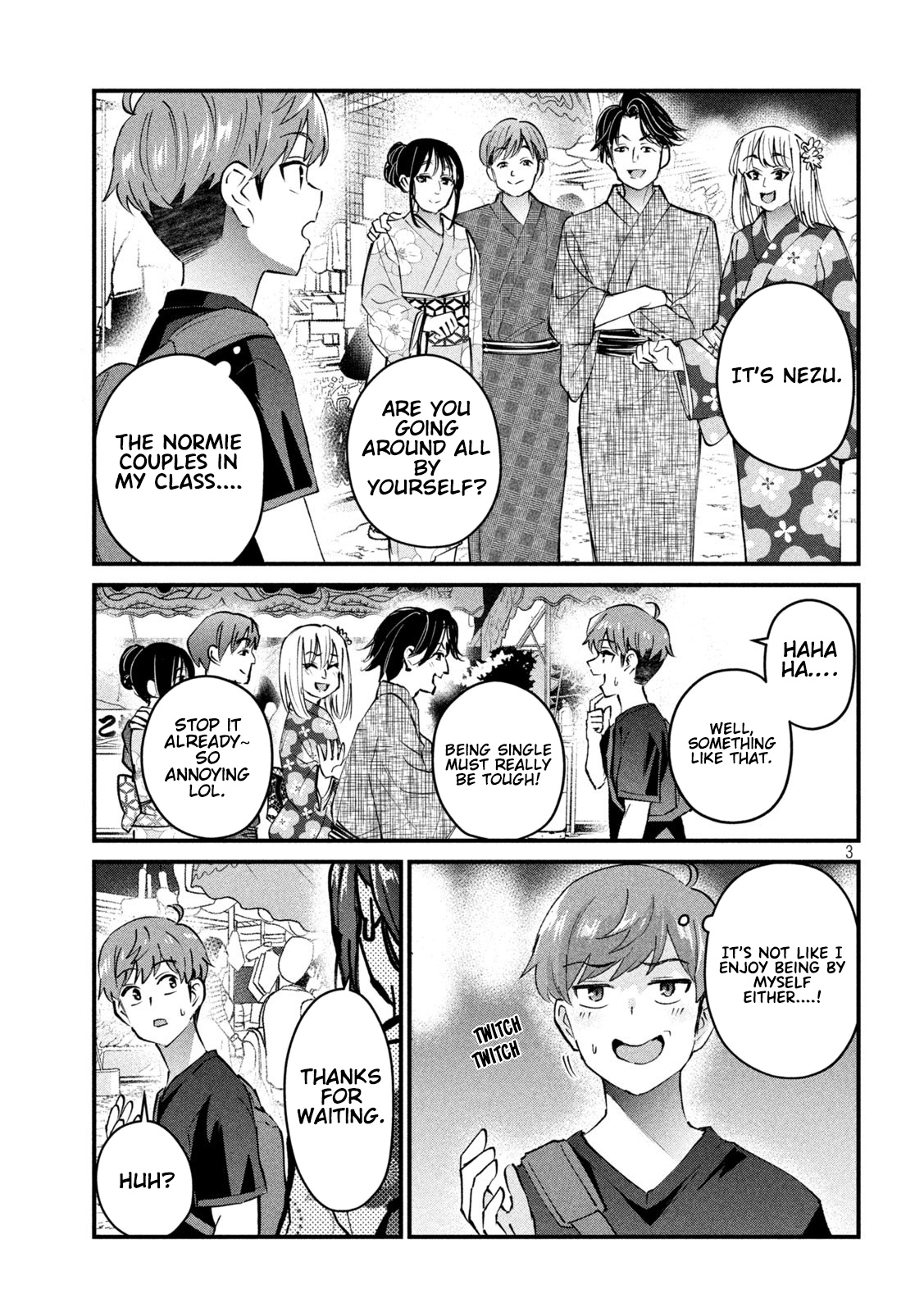 Gyaru Sensei Chapter 22 page 4 - Chapter 22: Gyaru-Sen and Fireworks