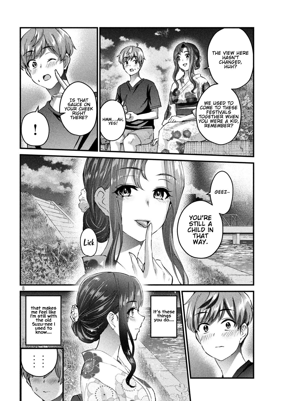 Gyaru Sensei Chapter 22 page 9 - Chapter 22: Gyaru-Sen and Fireworks