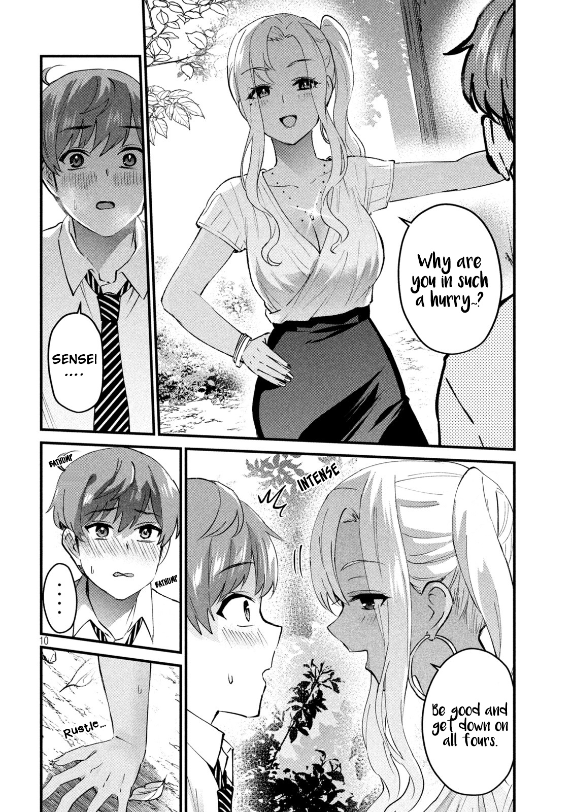 Gyaru Sensei Chapter 23 page 11 - Chapter 23: Gyaru-Sen and The Punishment Game