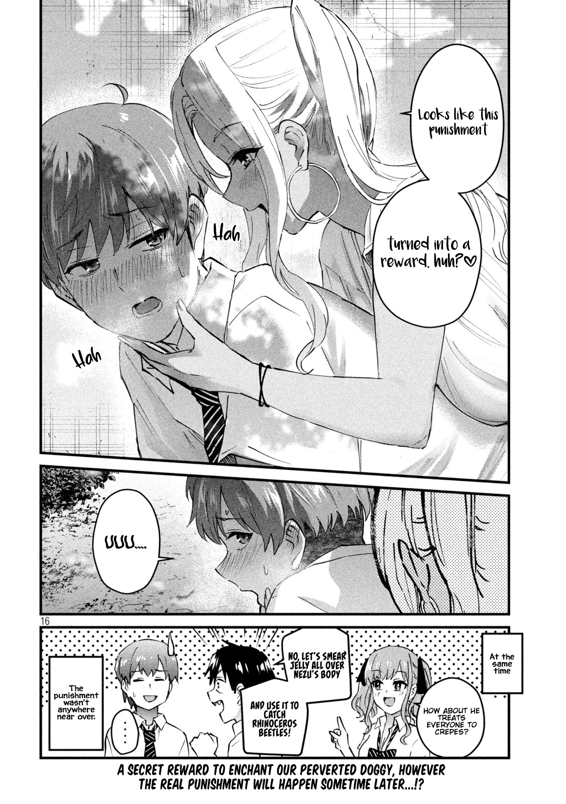 Gyaru Sensei Chapter 23 page 17 - Chapter 23: Gyaru-Sen and The Punishment Game