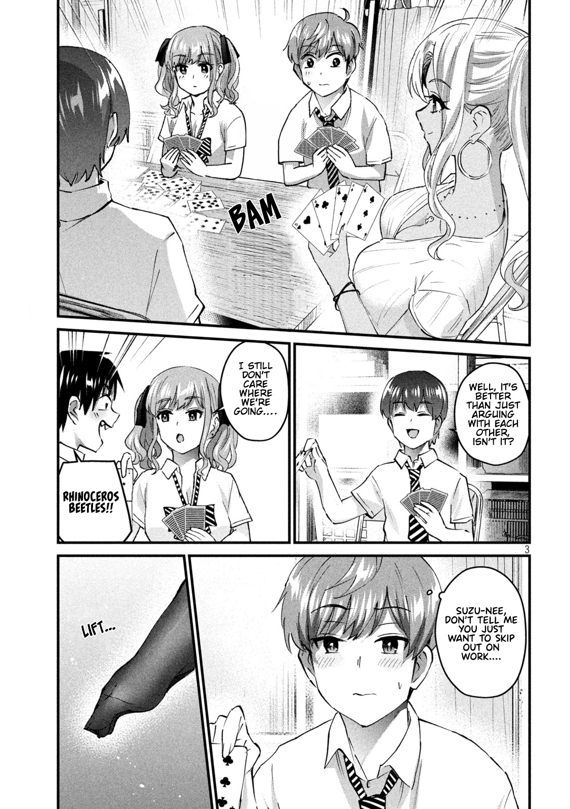 Gyaru Sensei Chapter 23 page 4 - Chapter 23: Gyaru-Sen and The Punishment Game