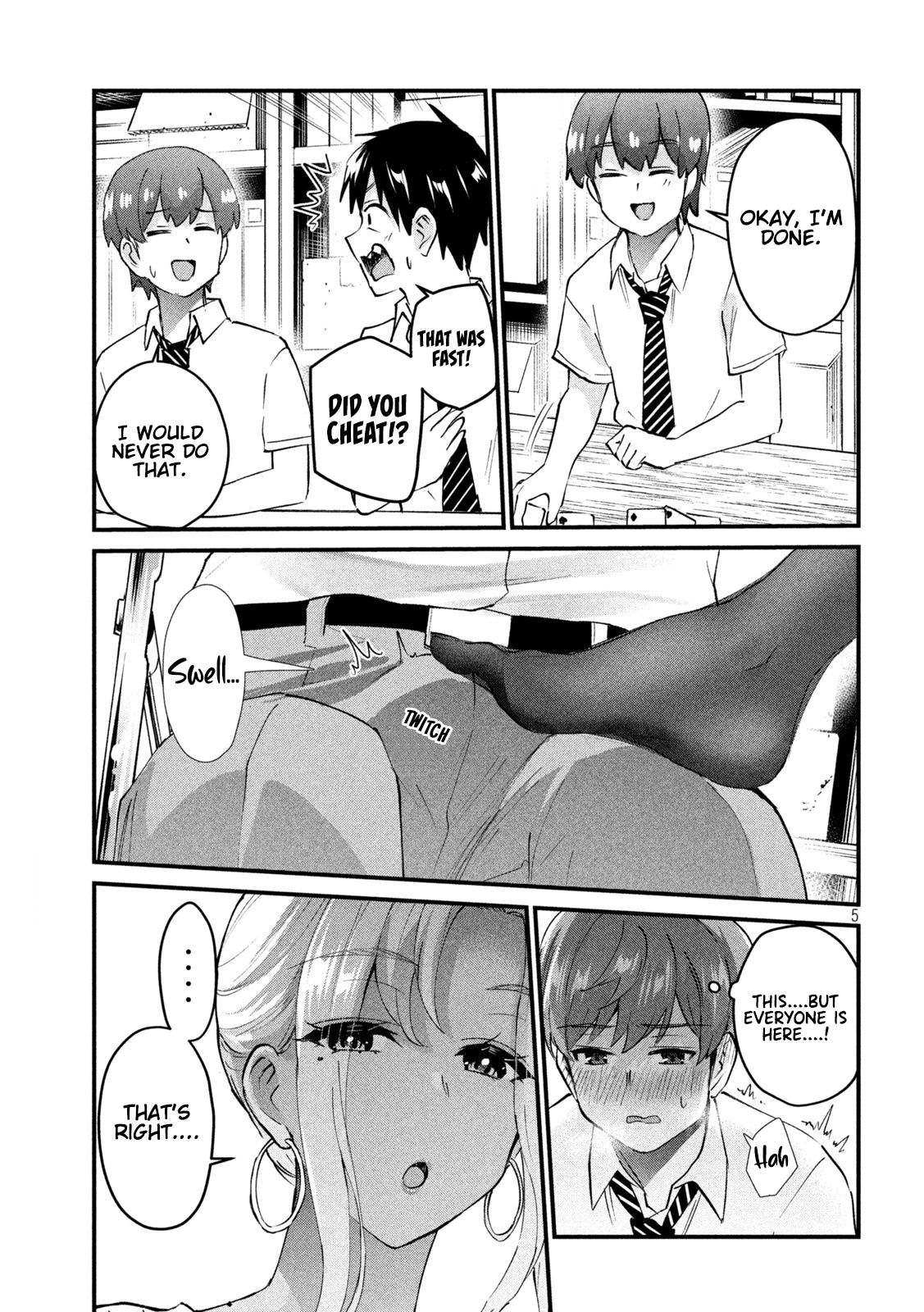 Gyaru Sensei Chapter 23 page 6 - Chapter 23: Gyaru-Sen and The Punishment Game