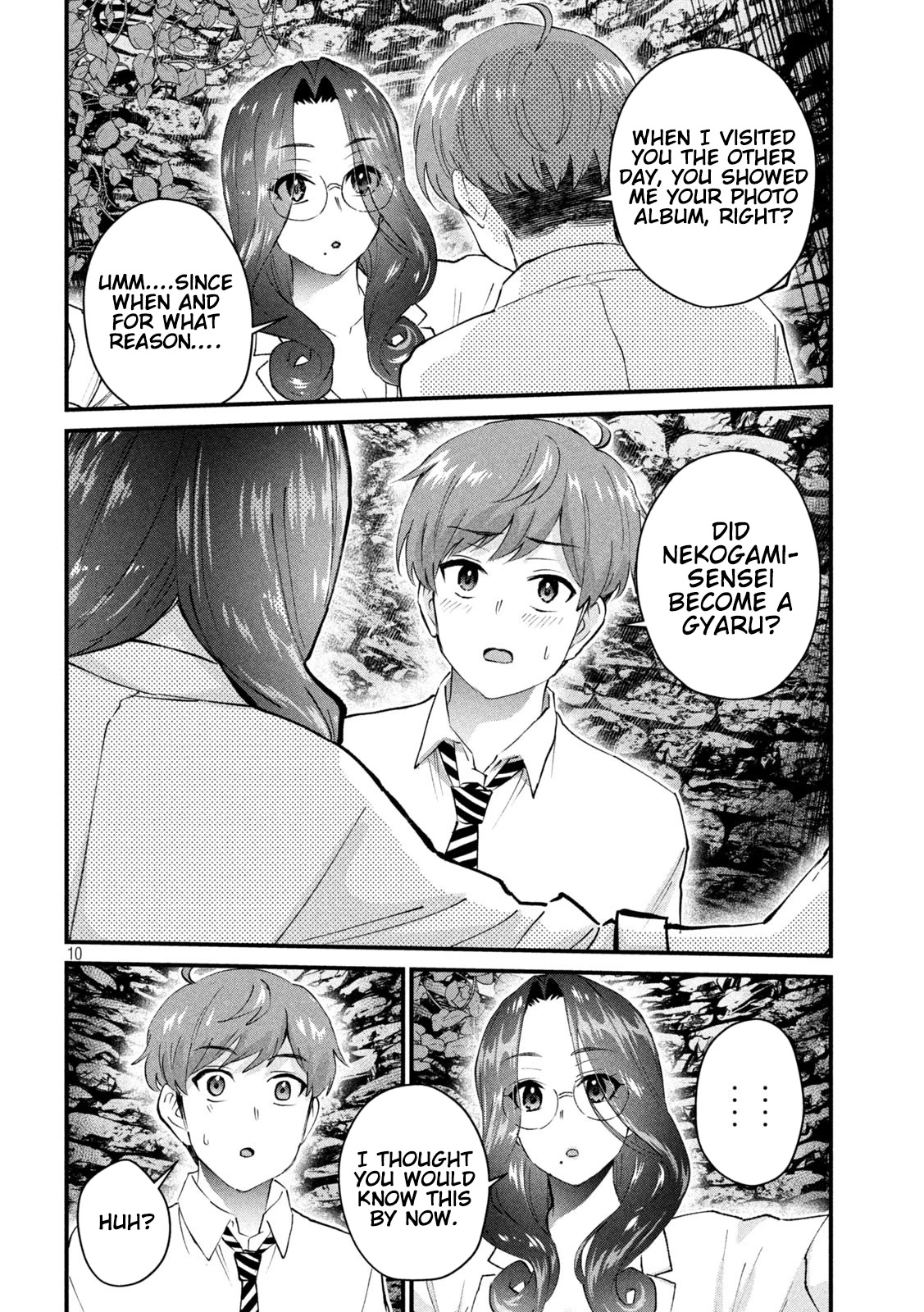 Gyaru Sensei Chapter 25 page 11 - Chapter 25: Mama-Sen and Giving a Shoulder Lift