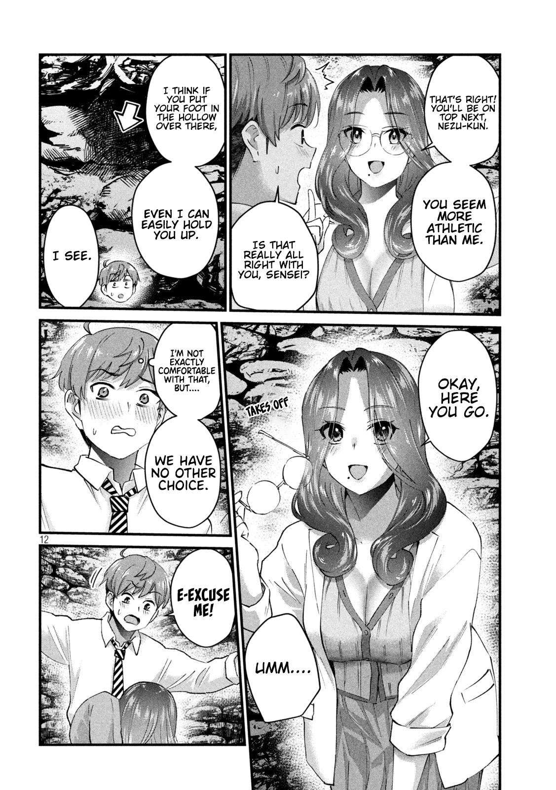 Gyaru Sensei Chapter 25 page 13 - Chapter 25: Mama-Sen and Giving a Shoulder Lift