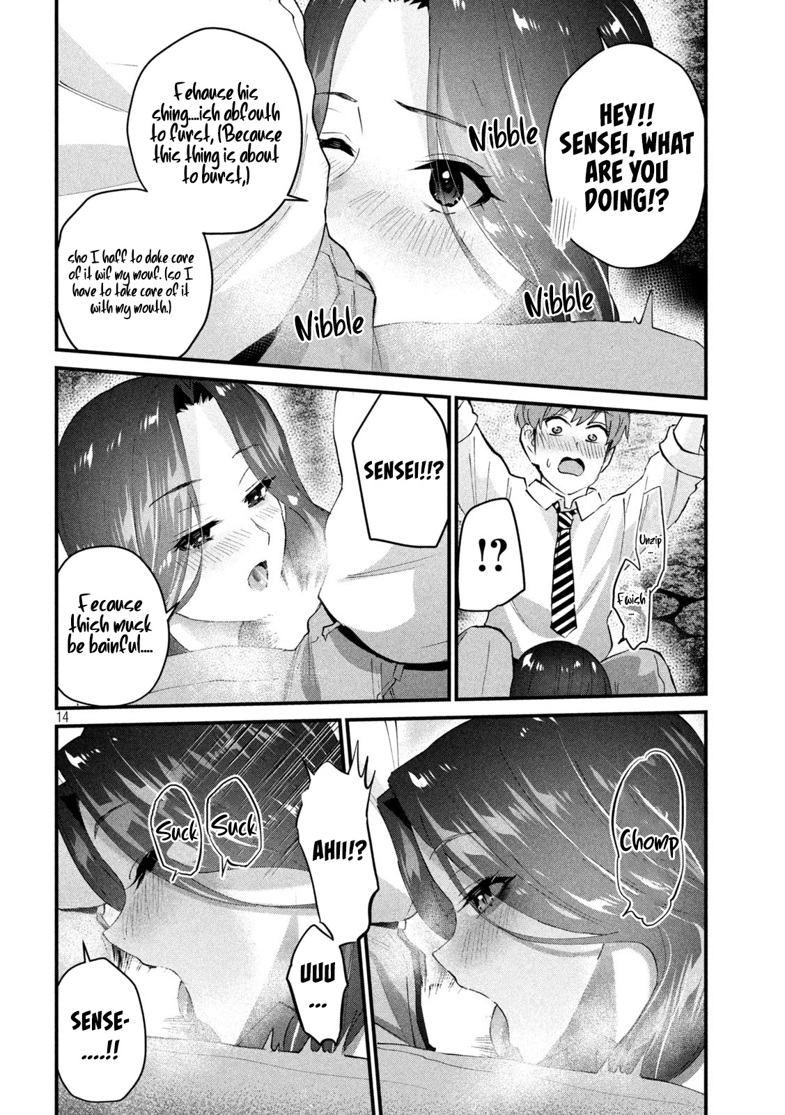 Gyaru Sensei Chapter 25 page 15 - Chapter 25: Mama-Sen and Giving a Shoulder Lift
