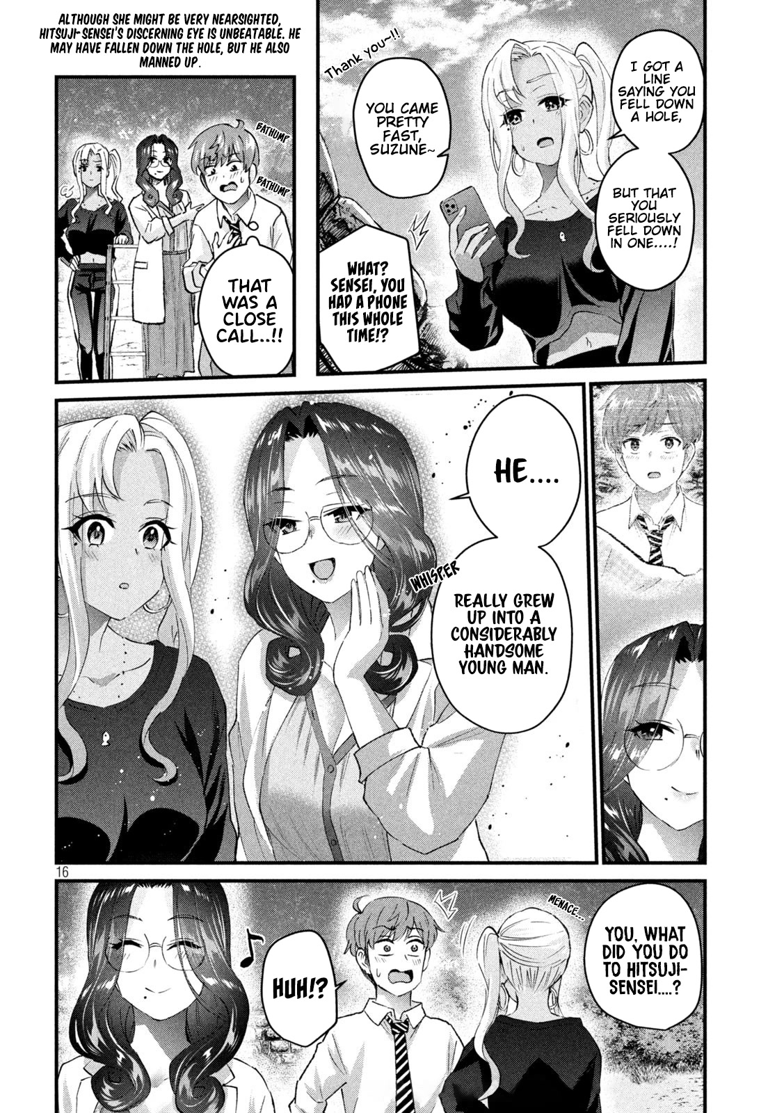 Gyaru Sensei Chapter 25 page 17 - Chapter 25: Mama-Sen and Giving a Shoulder Lift