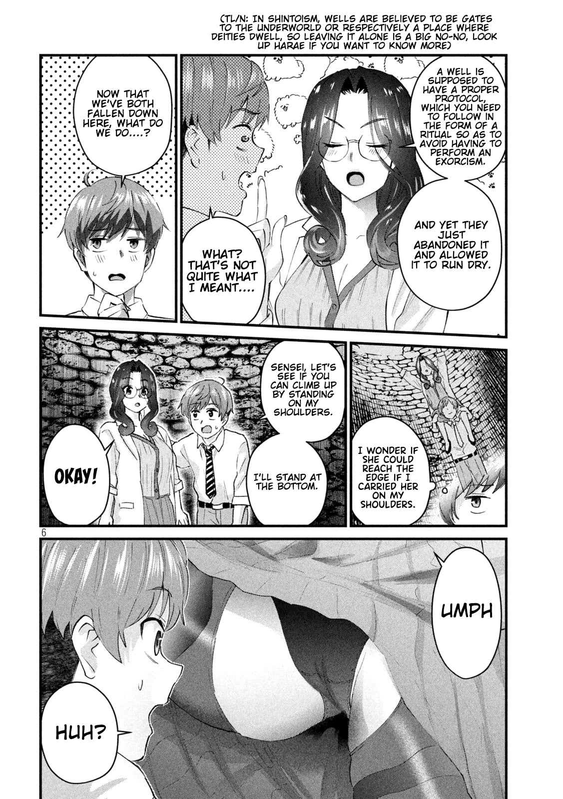 Gyaru Sensei Chapter 25 page 7 - Chapter 25: Mama-Sen and Giving a Shoulder Lift