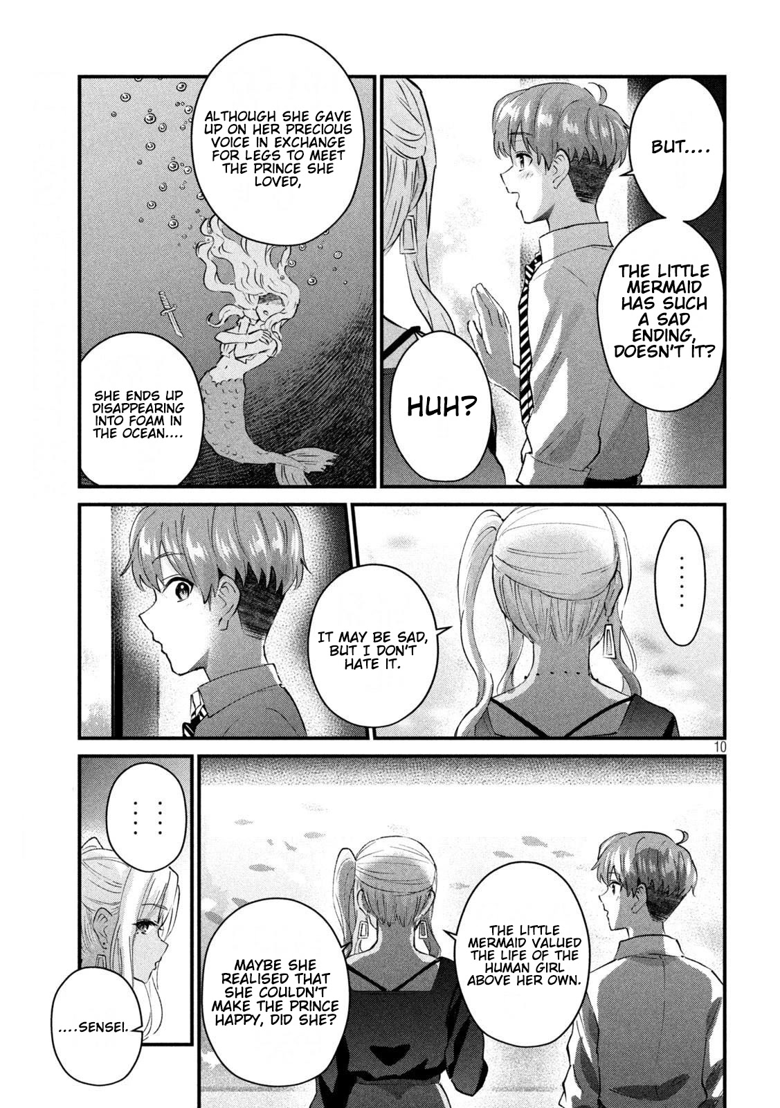 Gyaru Sensei Chapter 26 page 11 - Chapter 26: Gyaru-Sen and the Mermaid