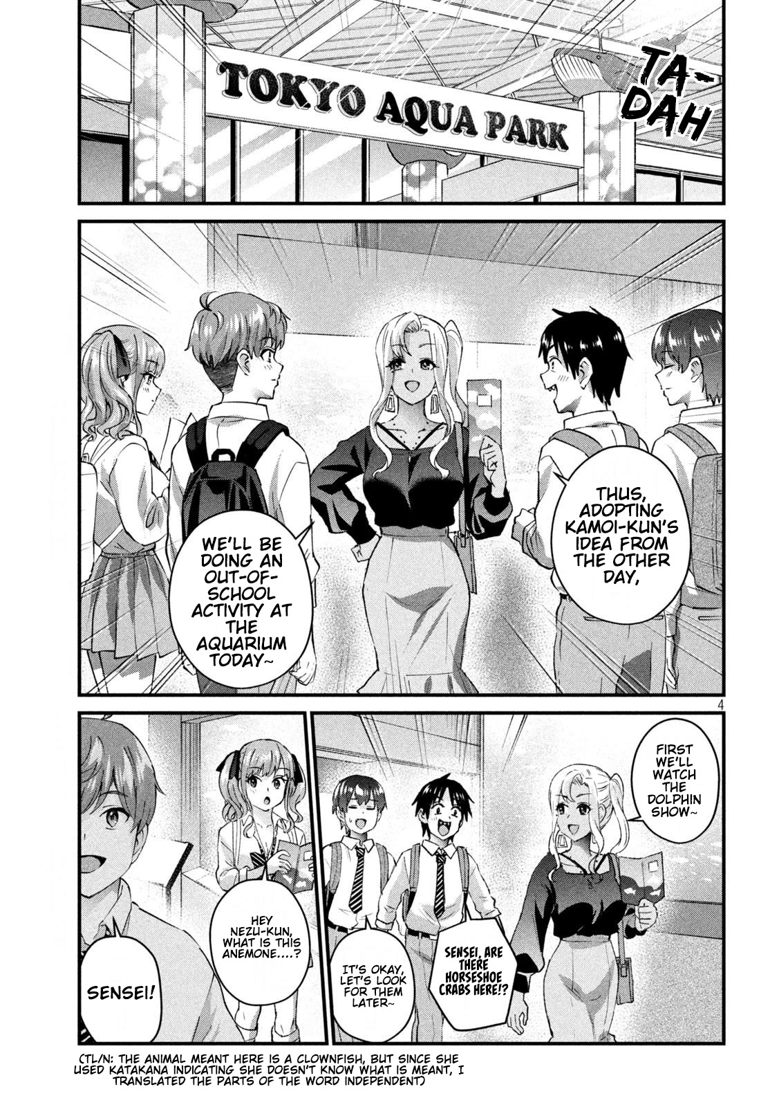 Gyaru Sensei Chapter 26 page 5 - Chapter 26: Gyaru-Sen and the Mermaid