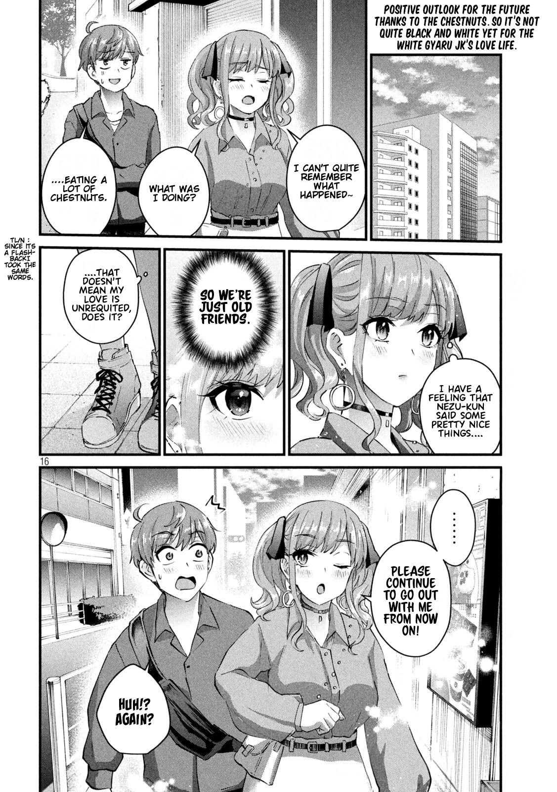Gyaru Sensei Chapter 27 page 17 - Chapter 27: Gyaru JK and The Lost Marron
