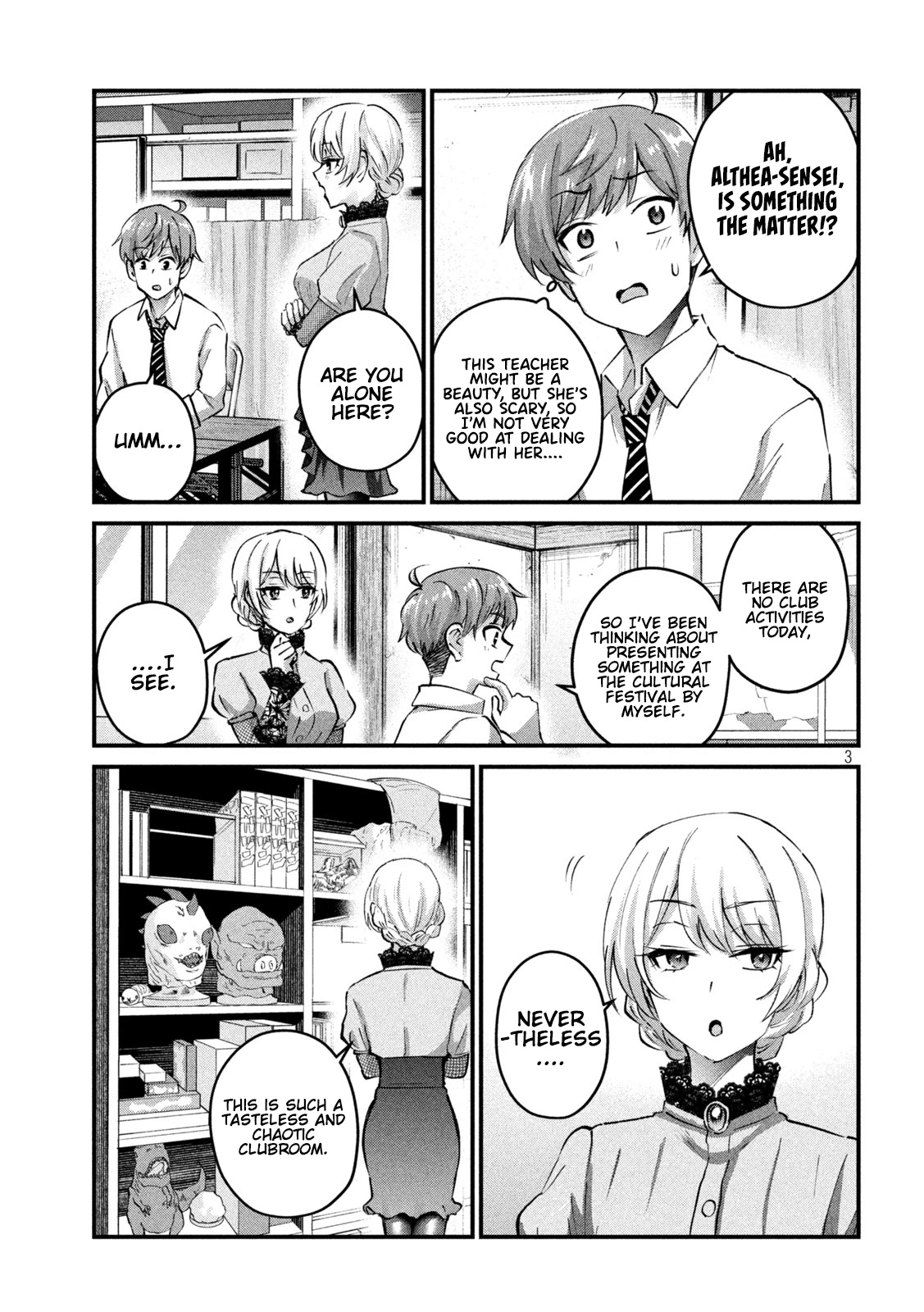 Gyaru Sensei Chapter 28 page 4 - Chapter 28: Blond Sensei and The UMA