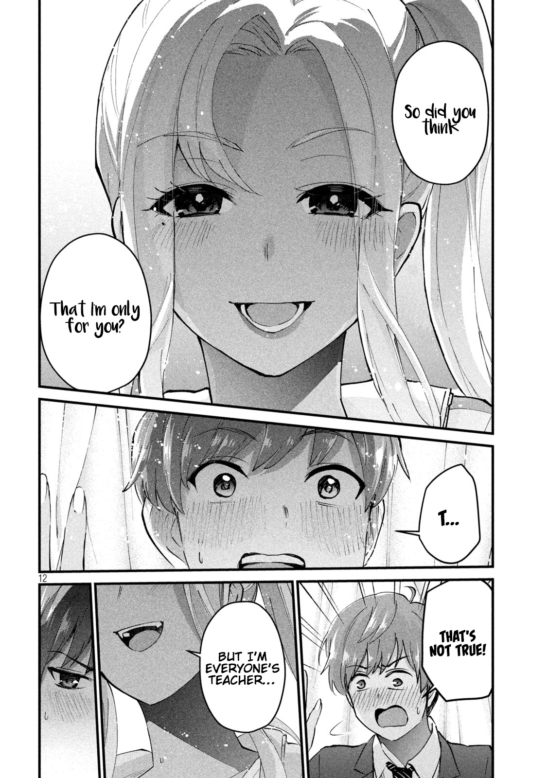 Gyaru Sensei Chapter 3 page 13 - Chapter 3: Gal-Sen and Breath Training