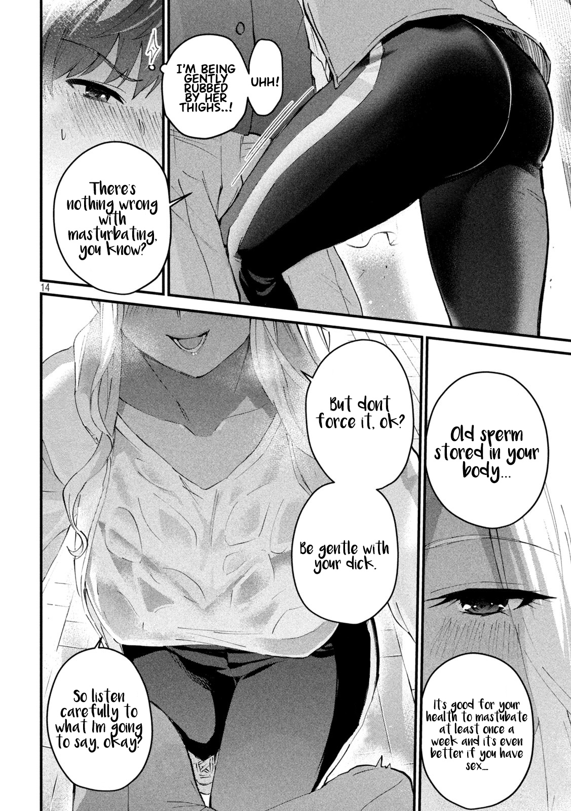 Gyaru Sensei Chapter 3 page 15 - Chapter 3: Gal-Sen and Breath Training