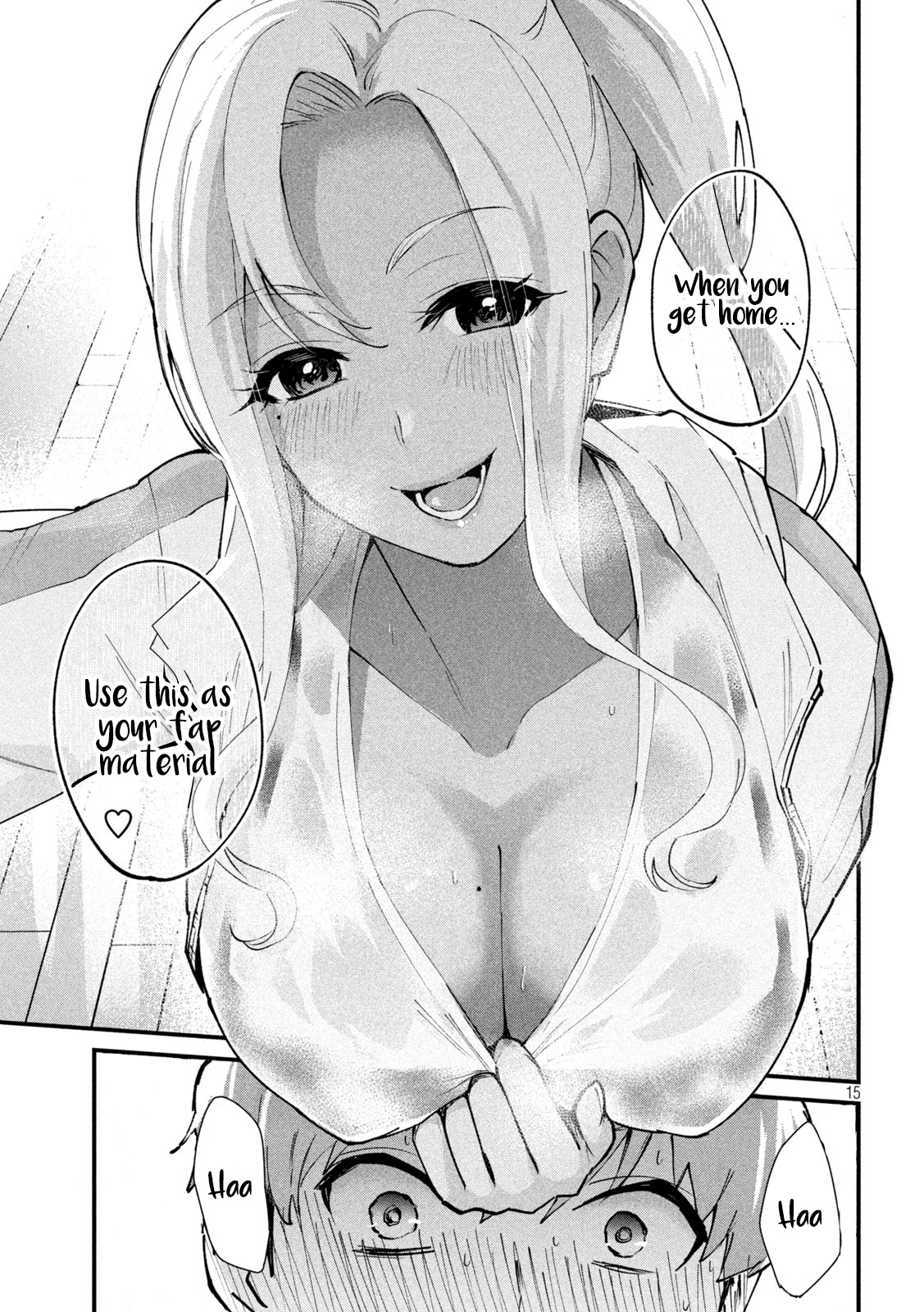 Gyaru Sensei Chapter 3 page 16 - Chapter 3: Gal-Sen and Breath Training