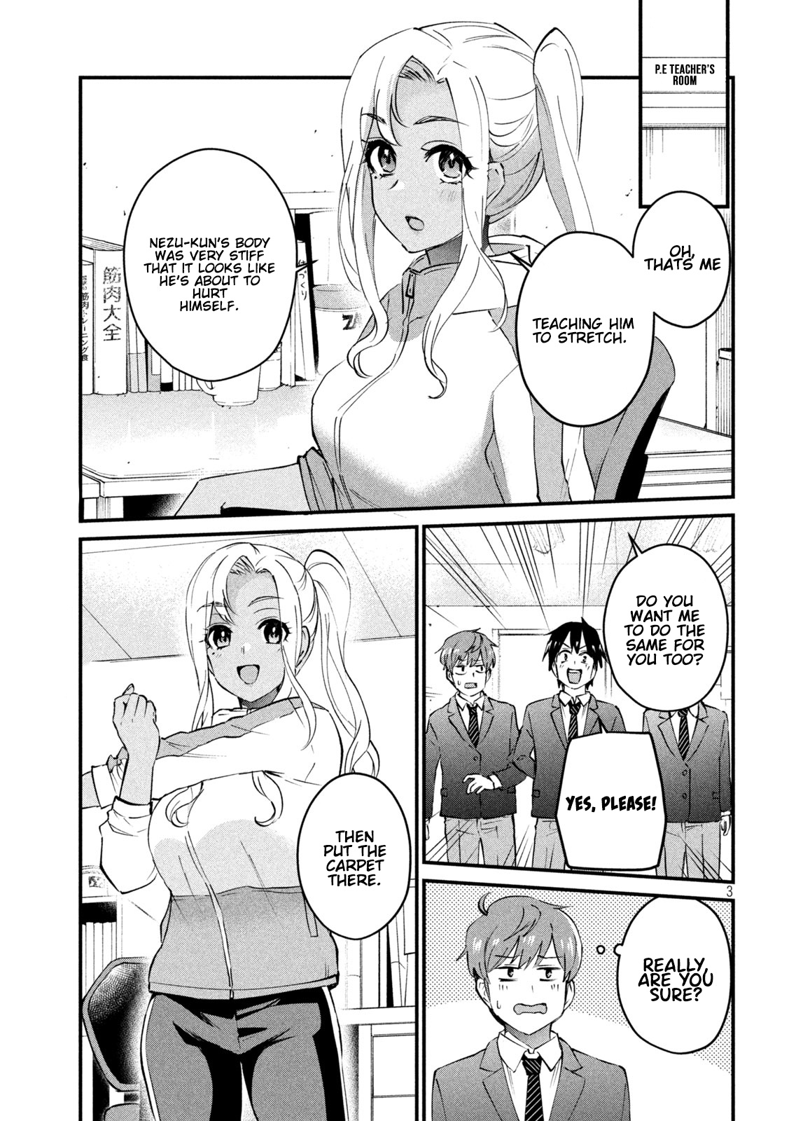Gyaru Sensei Chapter 3 page 4 - Chapter 3: Gal-Sen and Breath Training