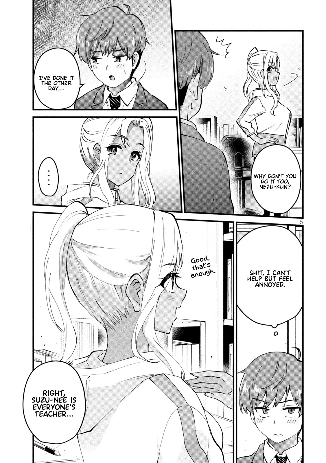 Gyaru Sensei Chapter 3 page 6 - Chapter 3: Gal-Sen and Breath Training