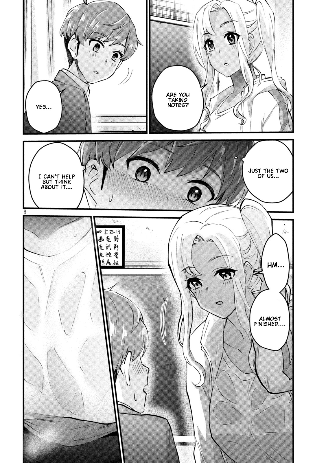 Gyaru Sensei Chapter 3 page 9 - Chapter 3: Gal-Sen and Breath Training