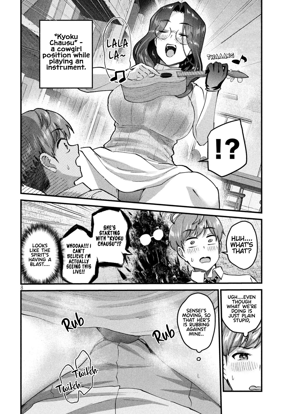 Gyaru Sensei Chapter 30 page 9 - Chapter 30: Mama-Sen and TAII48