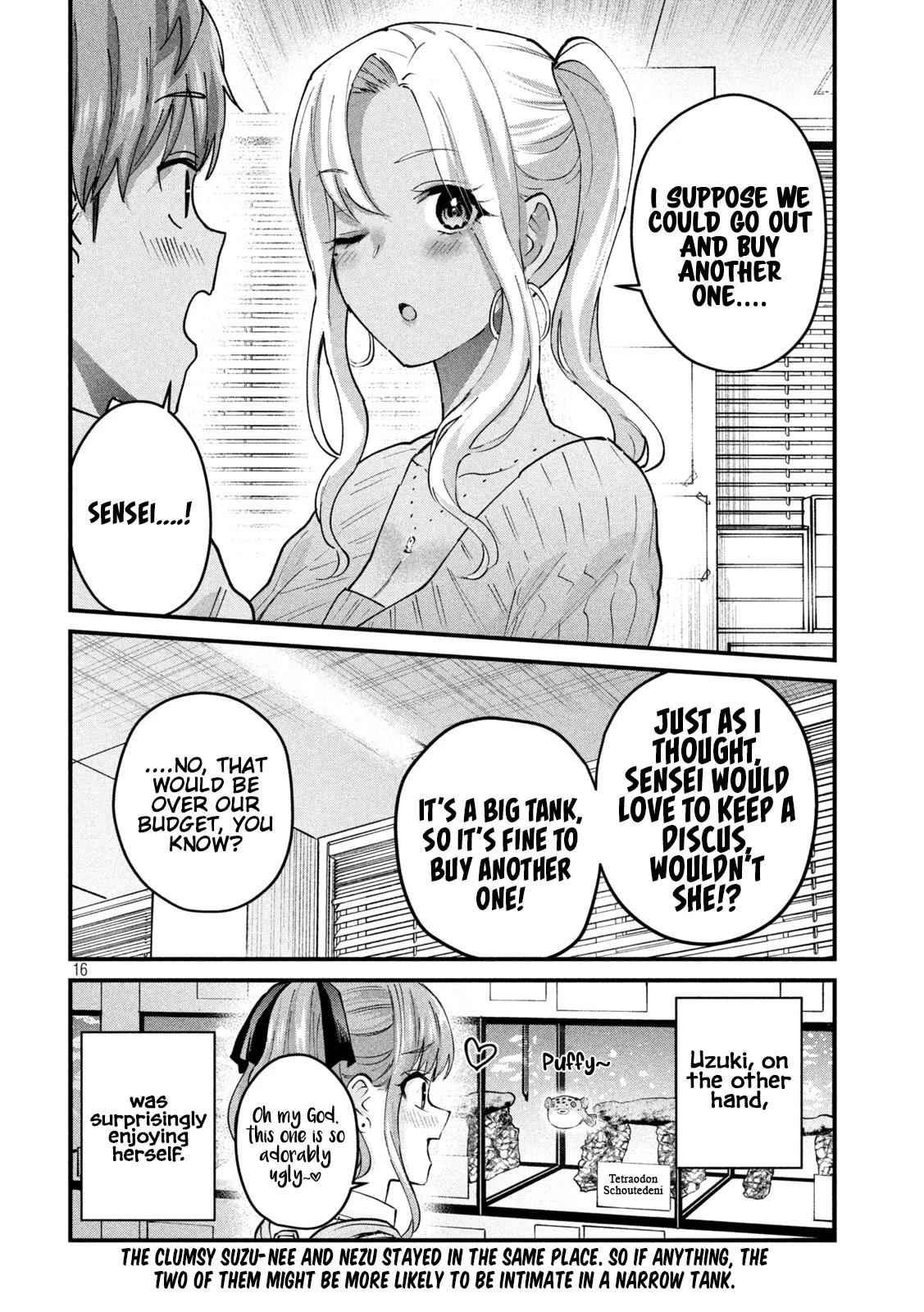 Gyaru Sensei Chapter 31 page 17 - Chapter 31: Gal-Sen and The Lonely Tropical Fish