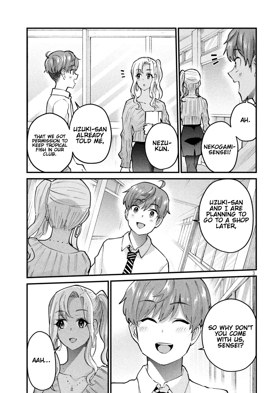 Gyaru Sensei Chapter 31 page 4 - Chapter 31: Gal-Sen and The Lonely Tropical Fish