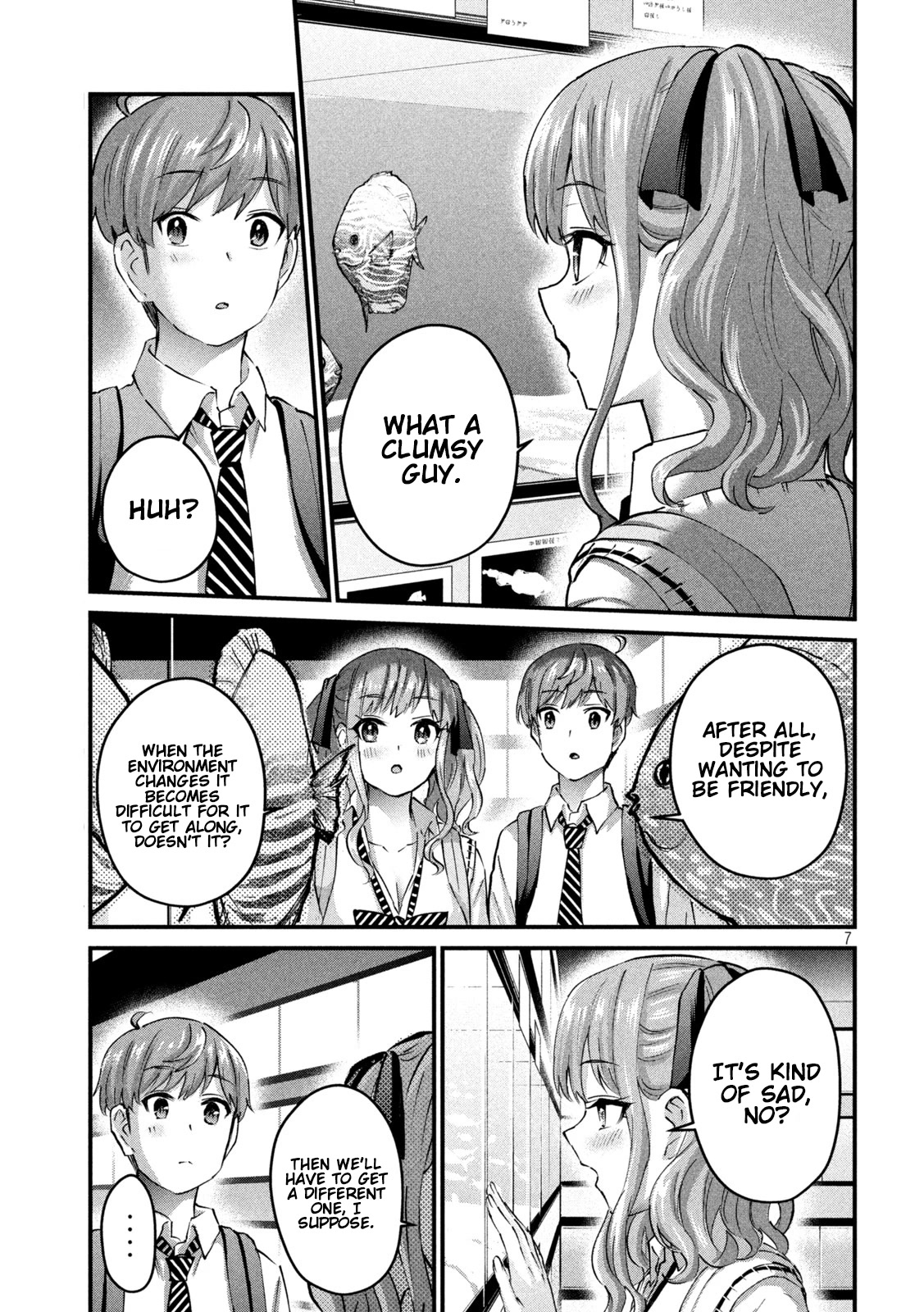 Gyaru Sensei Chapter 31 page 8 - Chapter 31: Gal-Sen and The Lonely Tropical Fish
