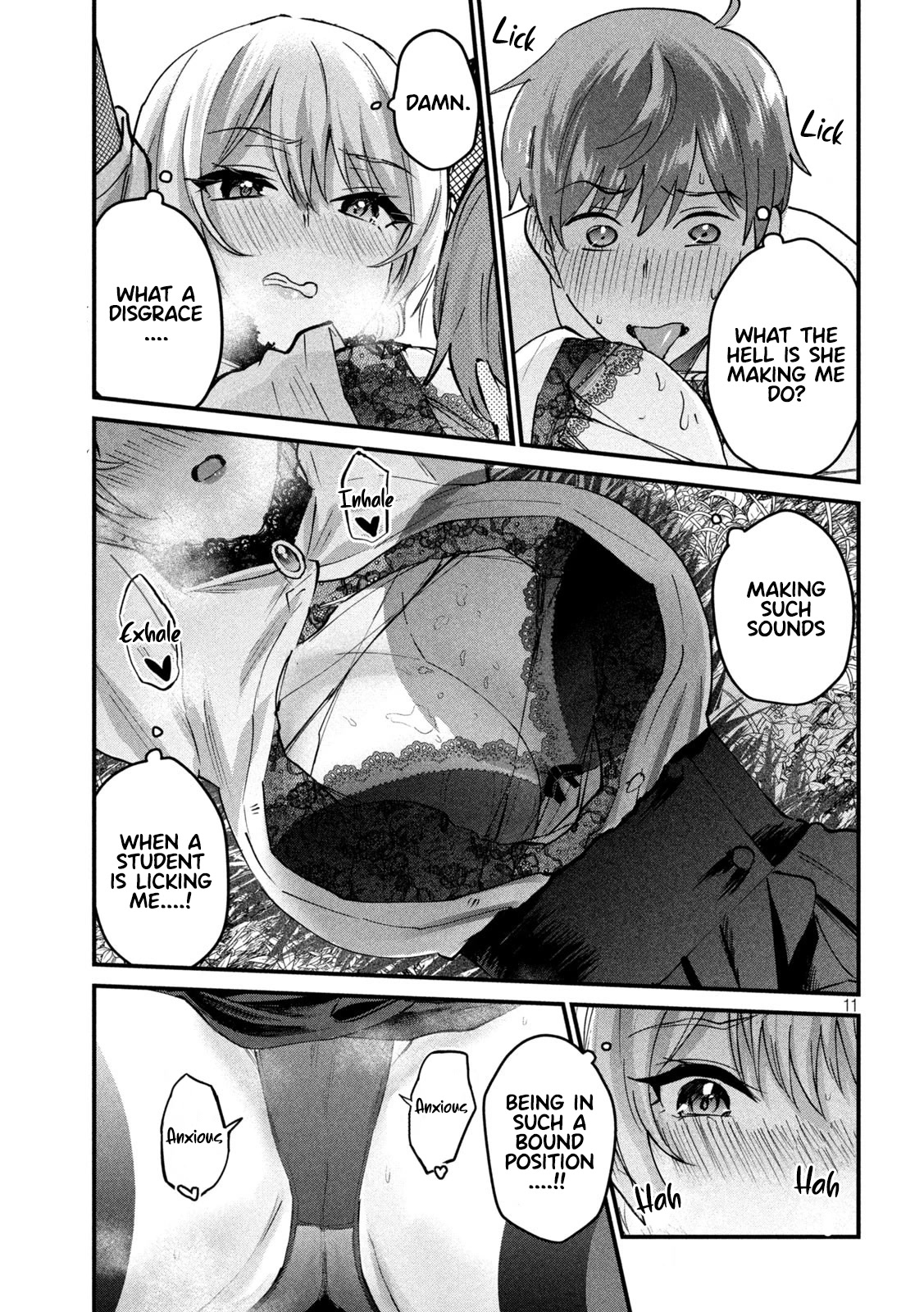 Gyaru Sensei Chapter 32 page 12 - Chapter 32: Blonde Sensei and the Sweet Trap