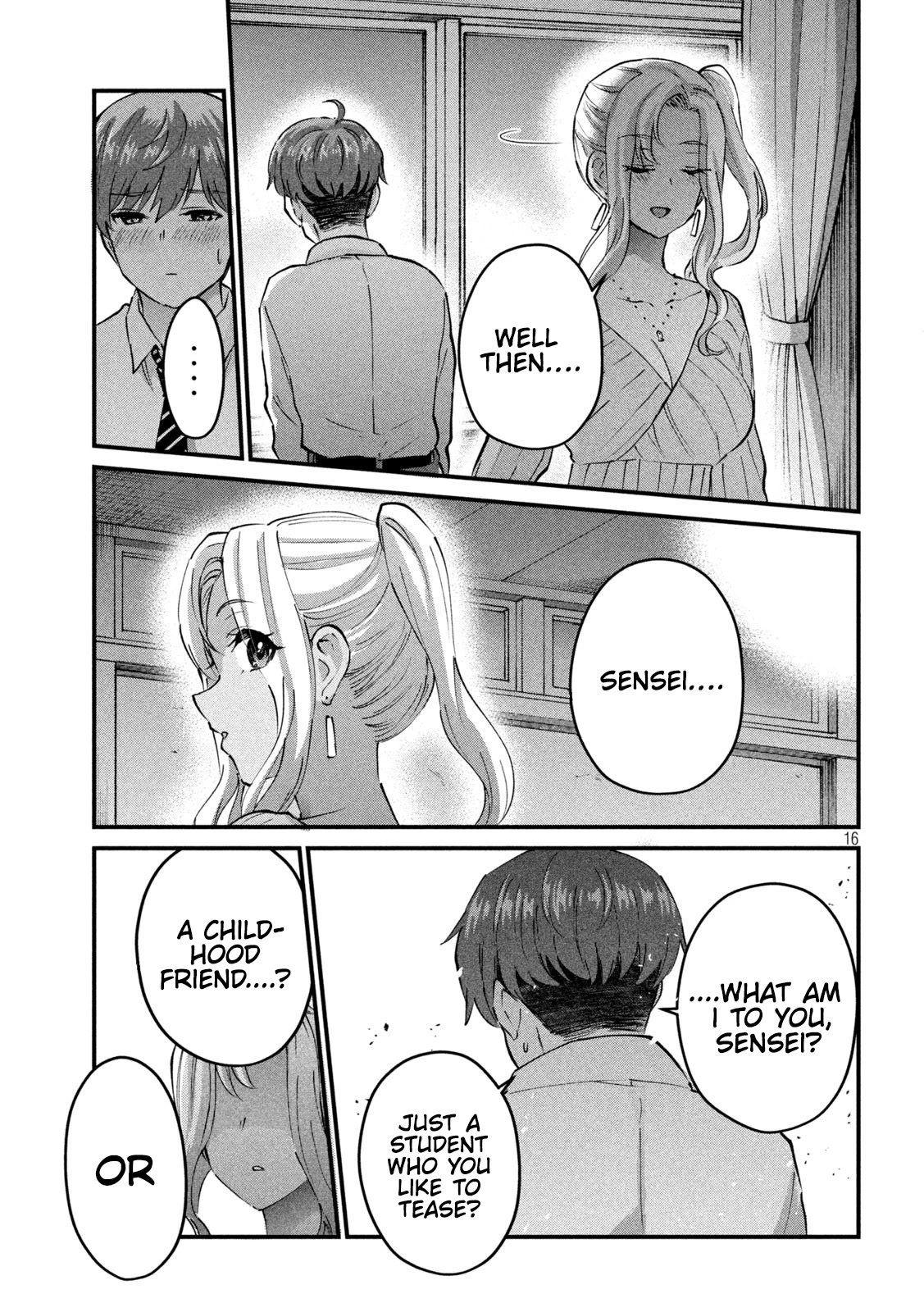 Gyaru Sensei Chapter 35 page 16 - Chapter 35: Gyaru-Sen and The After Party
