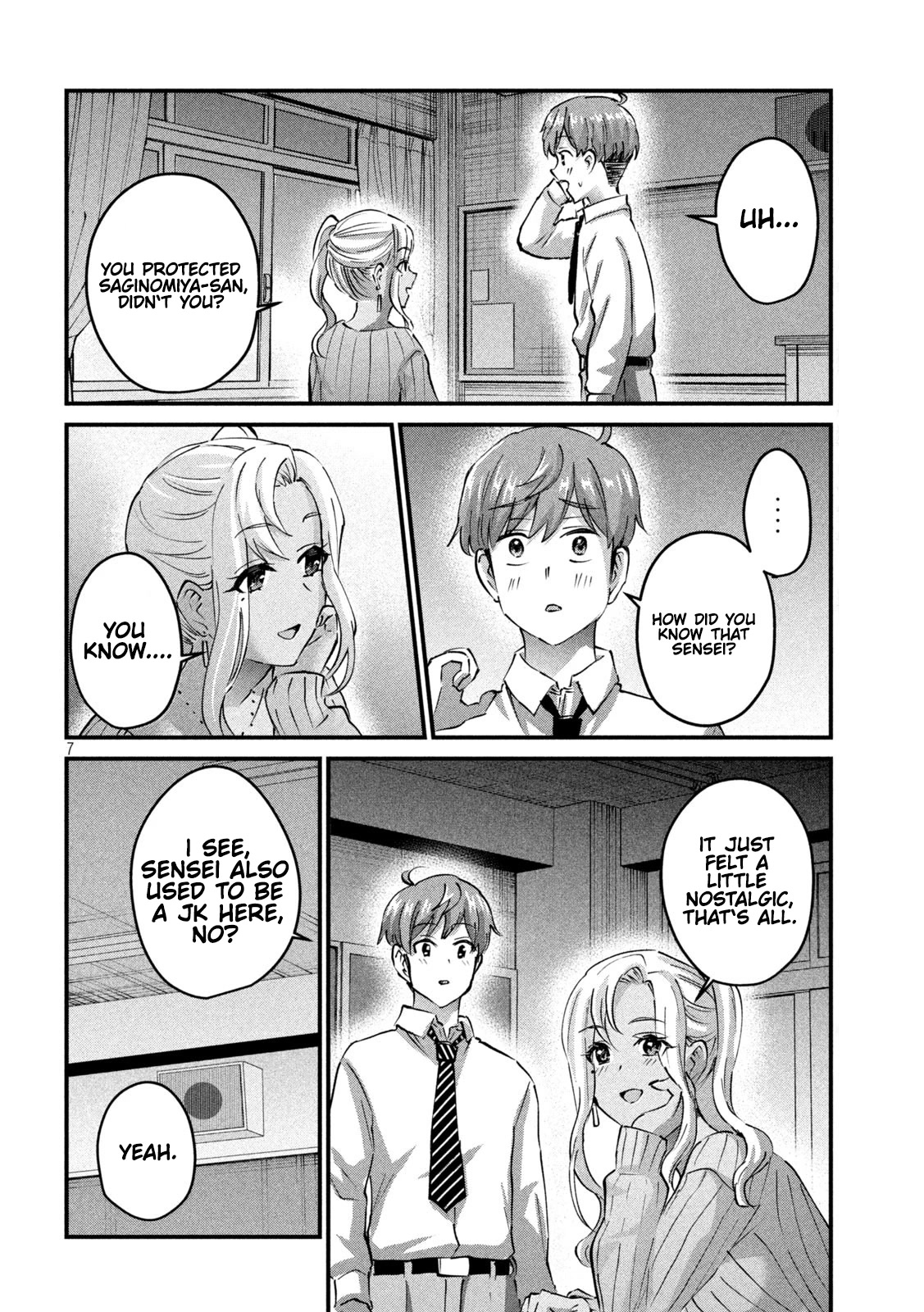 Gyaru Sensei Chapter 35 page 8 - Chapter 35: Gyaru-Sen and The After Party