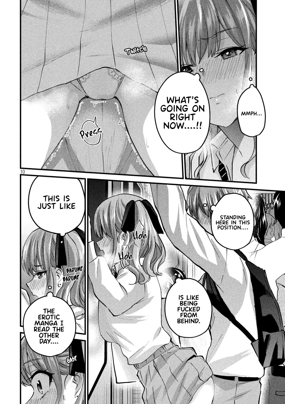 Gyaru Sensei Chapter 36 page 11 - Chapter 36: Gyaru-Sen and The Train Known As Lust