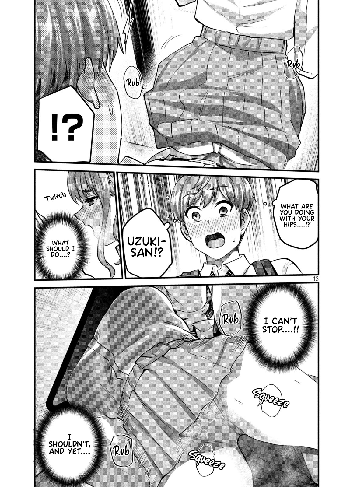 Gyaru Sensei Chapter 36 page 14 - Chapter 36: Gyaru-Sen and The Train Known As Lust