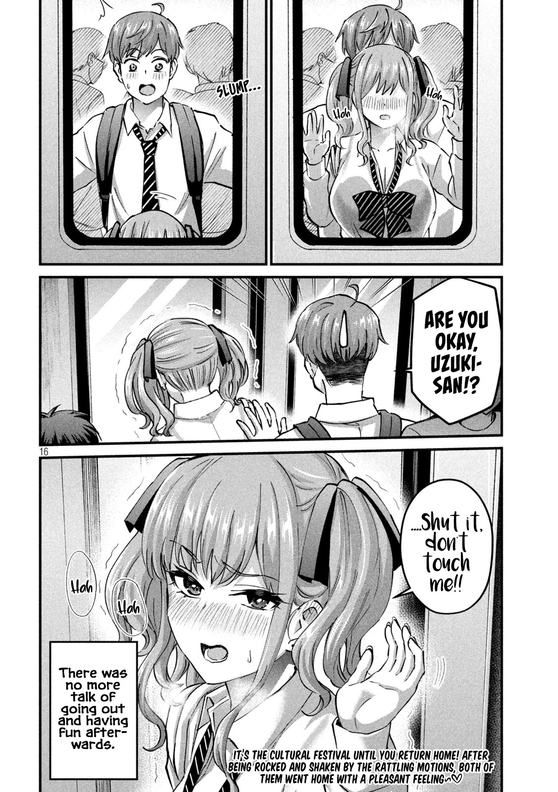 Gyaru Sensei Chapter 36 page 17 - Chapter 36: Gyaru-Sen and The Train Known As Lust