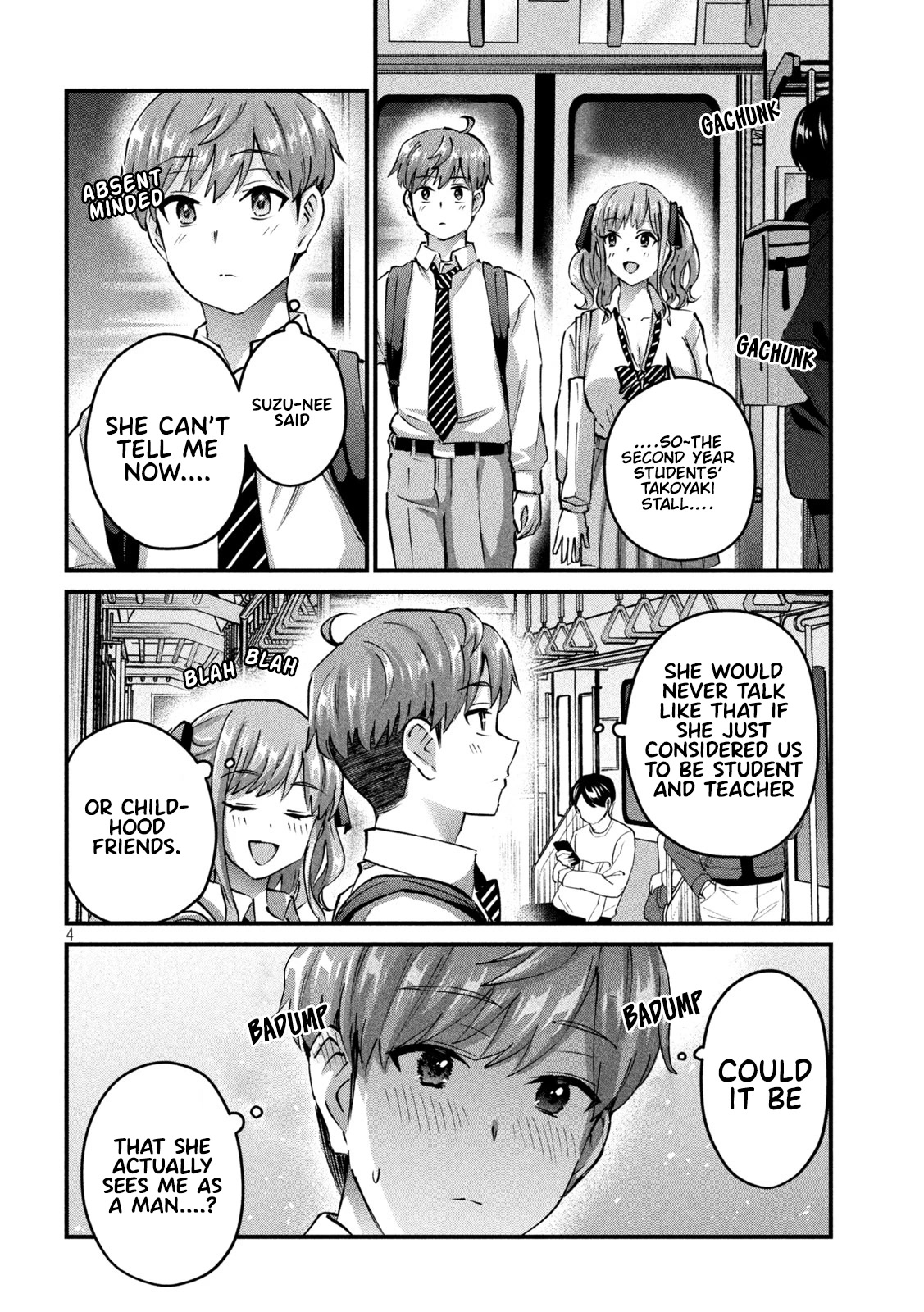 Gyaru Sensei Chapter 36 page 5 - Chapter 36: Gyaru-Sen and The Train Known As Lust