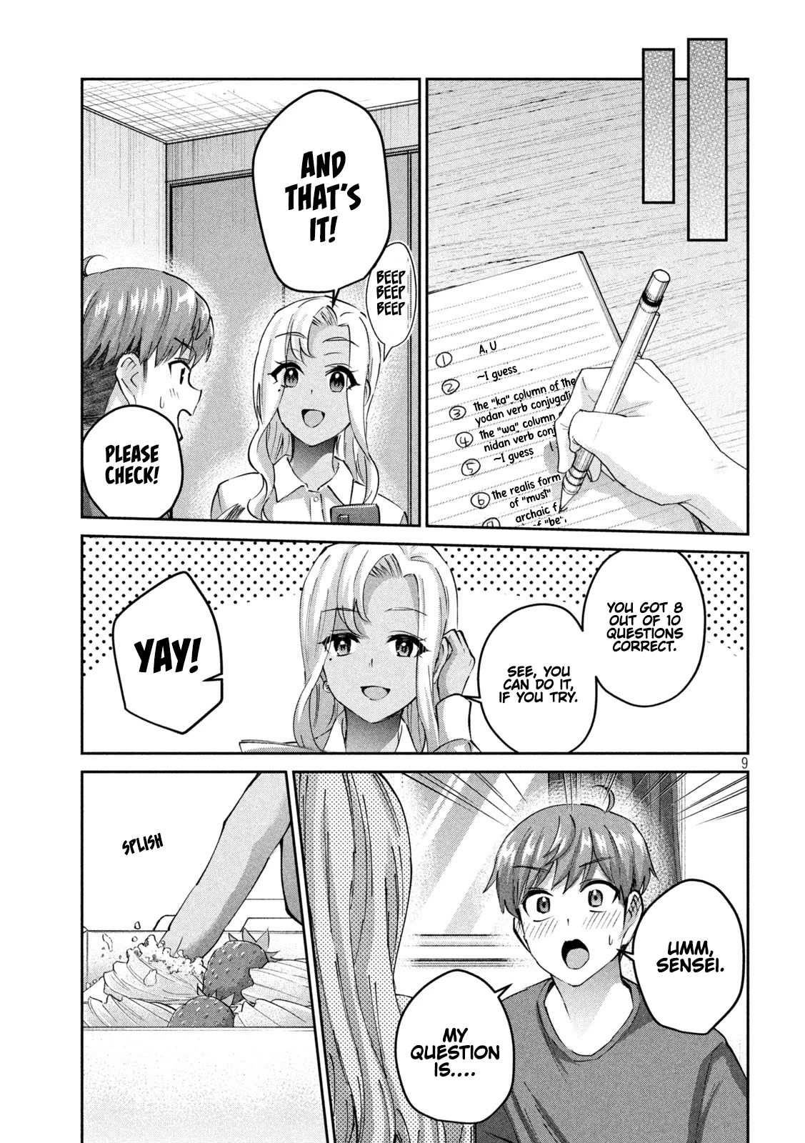 Gyaru Sensei Chapter 38 page 10 - Chapter 38: Gyaru-Sen and Private Tutoring