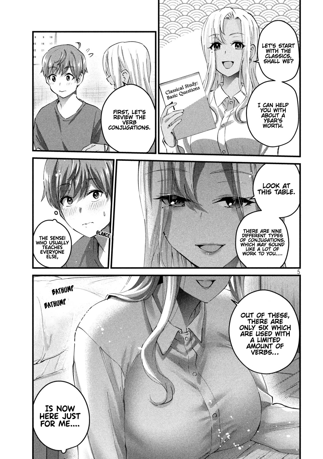 Gyaru Sensei Chapter 38 page 6 - Chapter 38: Gyaru-Sen and Private Tutoring