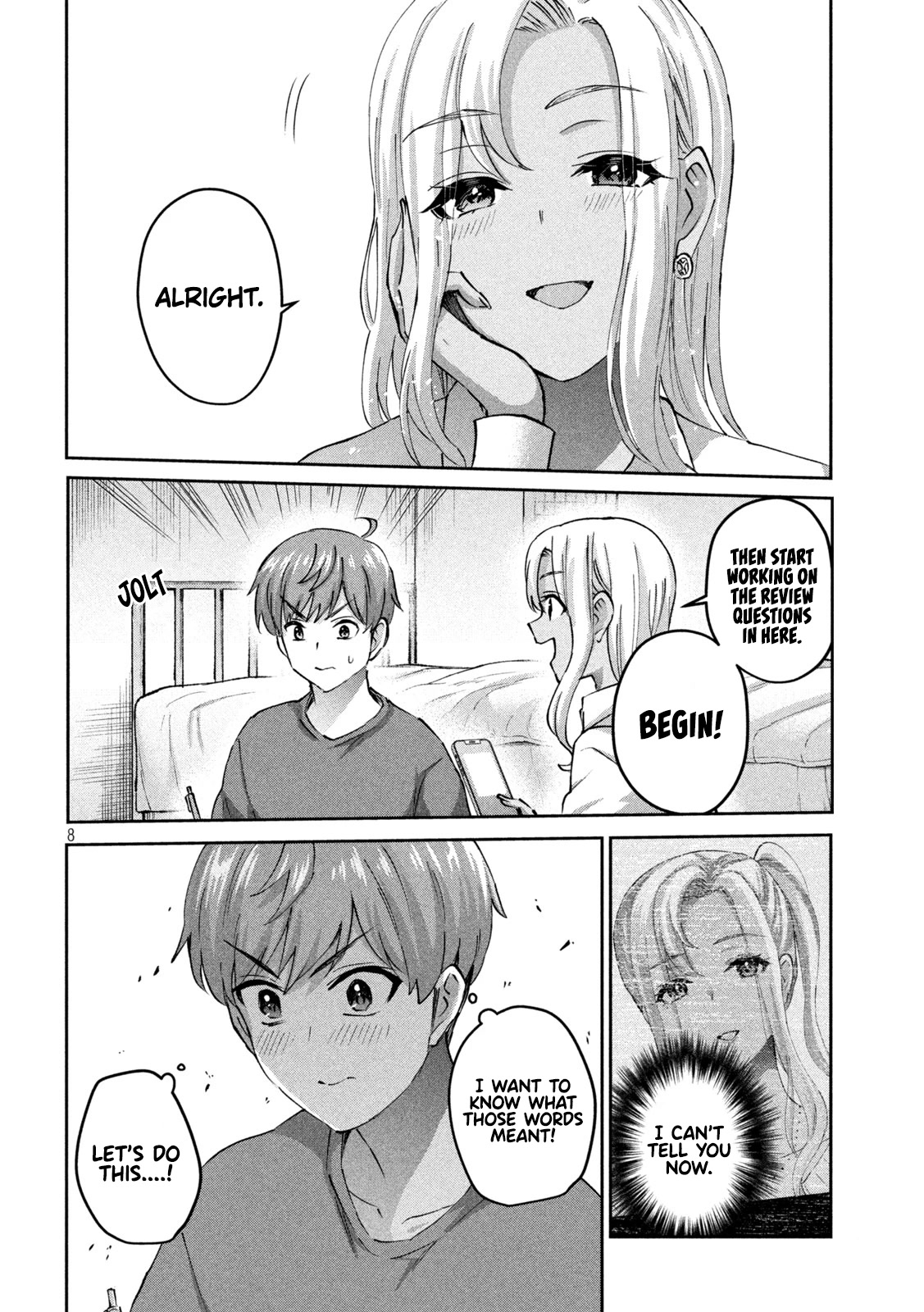 Gyaru Sensei Chapter 38 page 9 - Chapter 38: Gyaru-Sen and Private Tutoring
