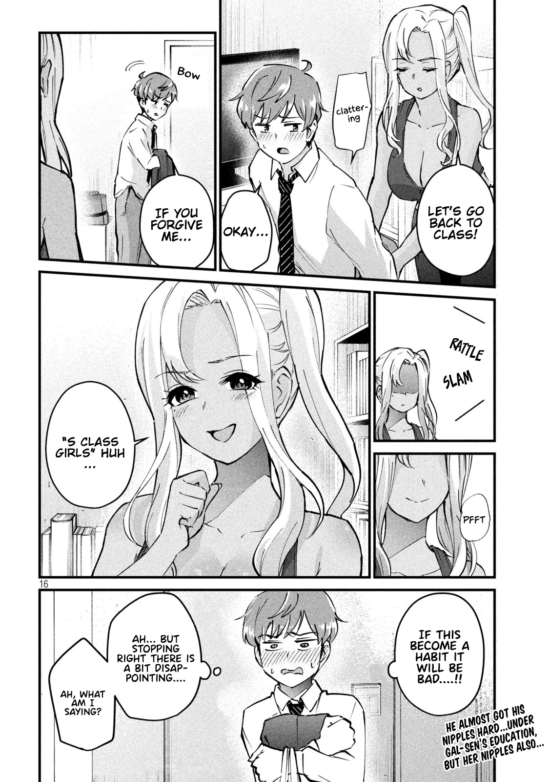 Gyaru Sensei Chapter 4 page 17 - Chapter 4: Gal-Sen First Calligraphy